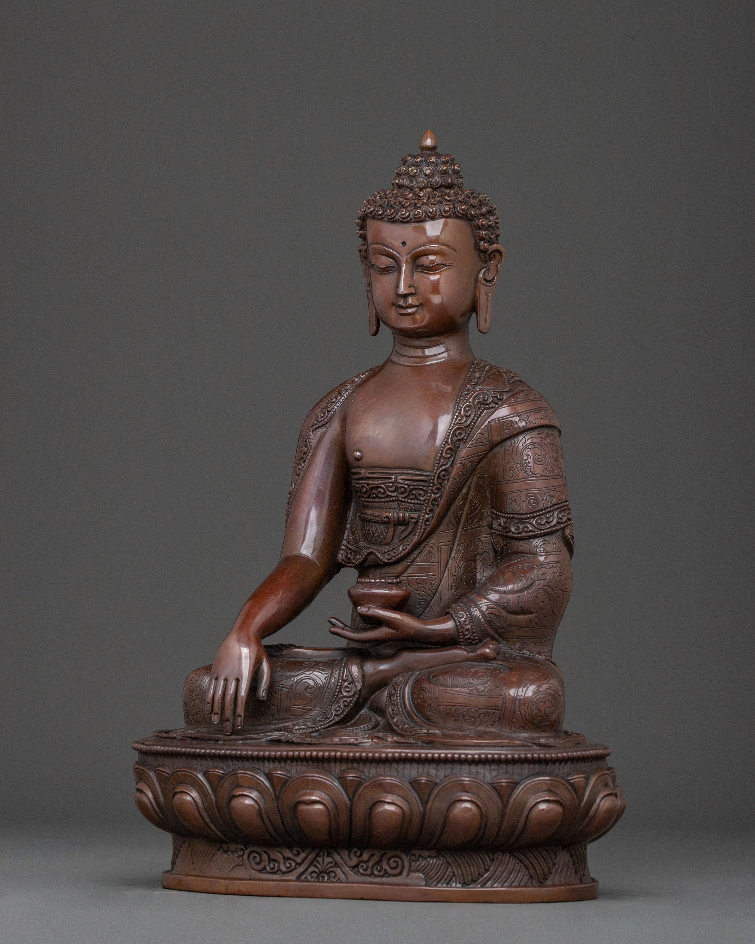 Handcrafted Shakyamuni Buddha Liberation Sculpture