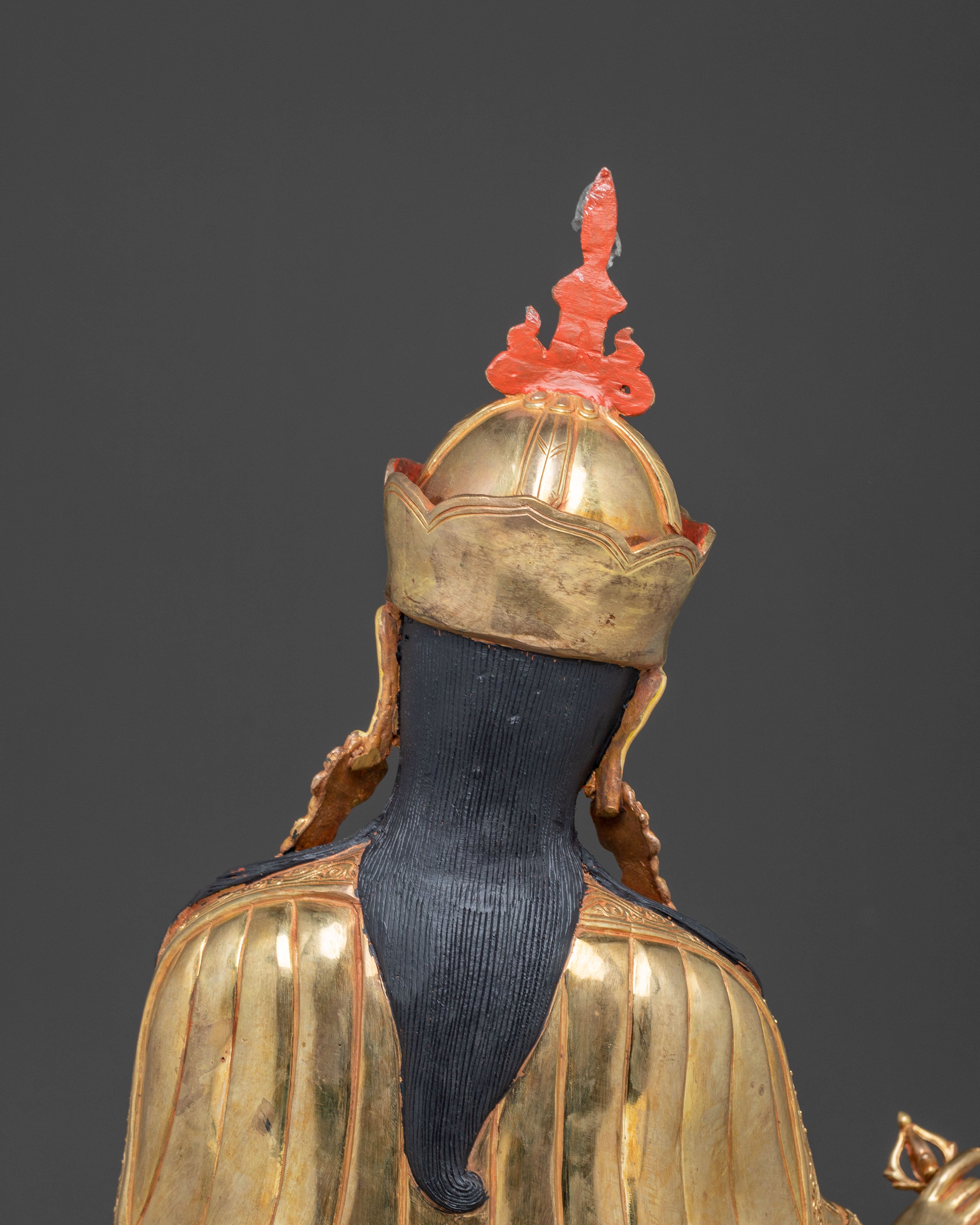 Golden Guru Padmasambhava Statue | Handmade in Nepal