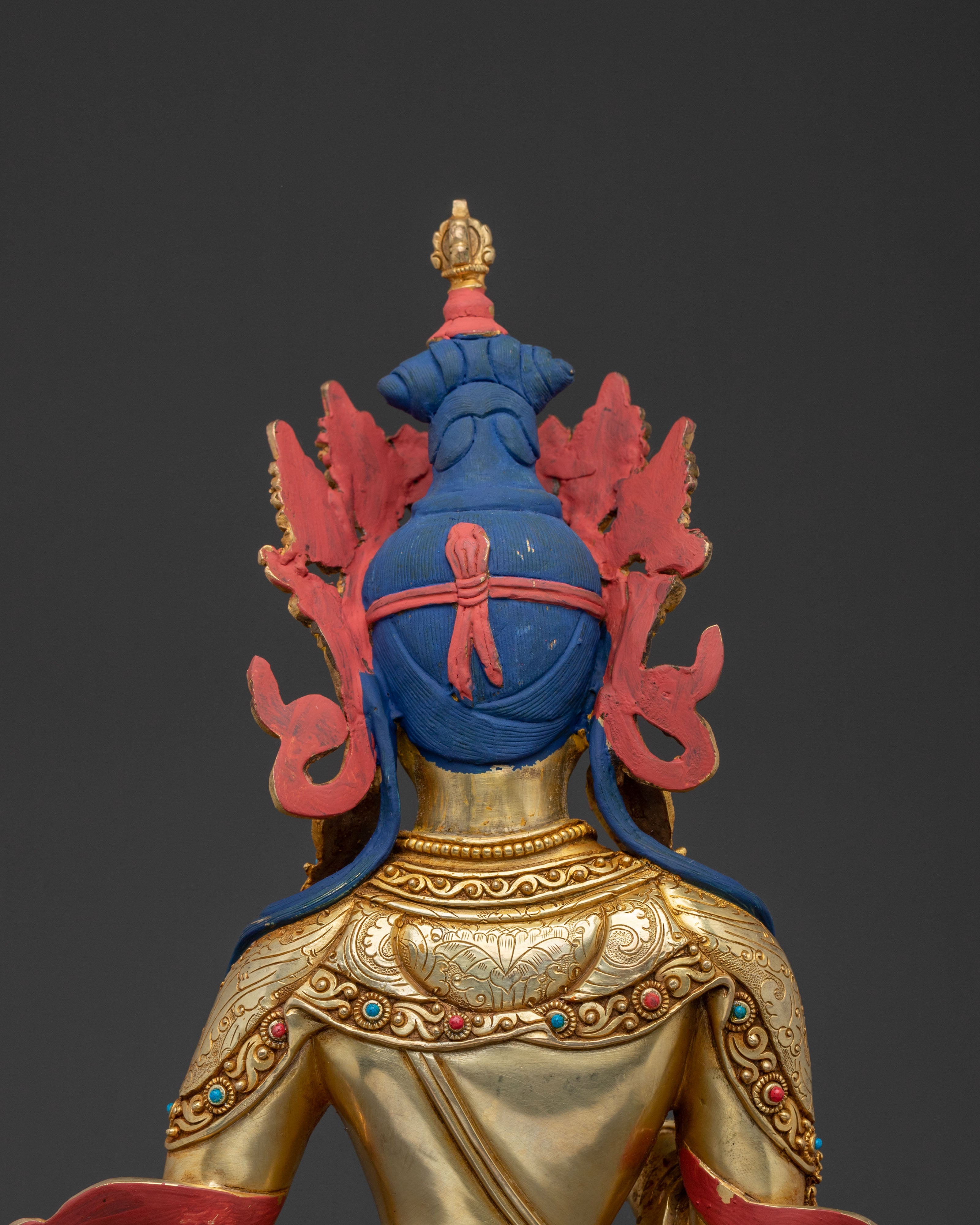 Handcrafted Vajrasattva Figurine | Sacred Tibetan Purification Statue