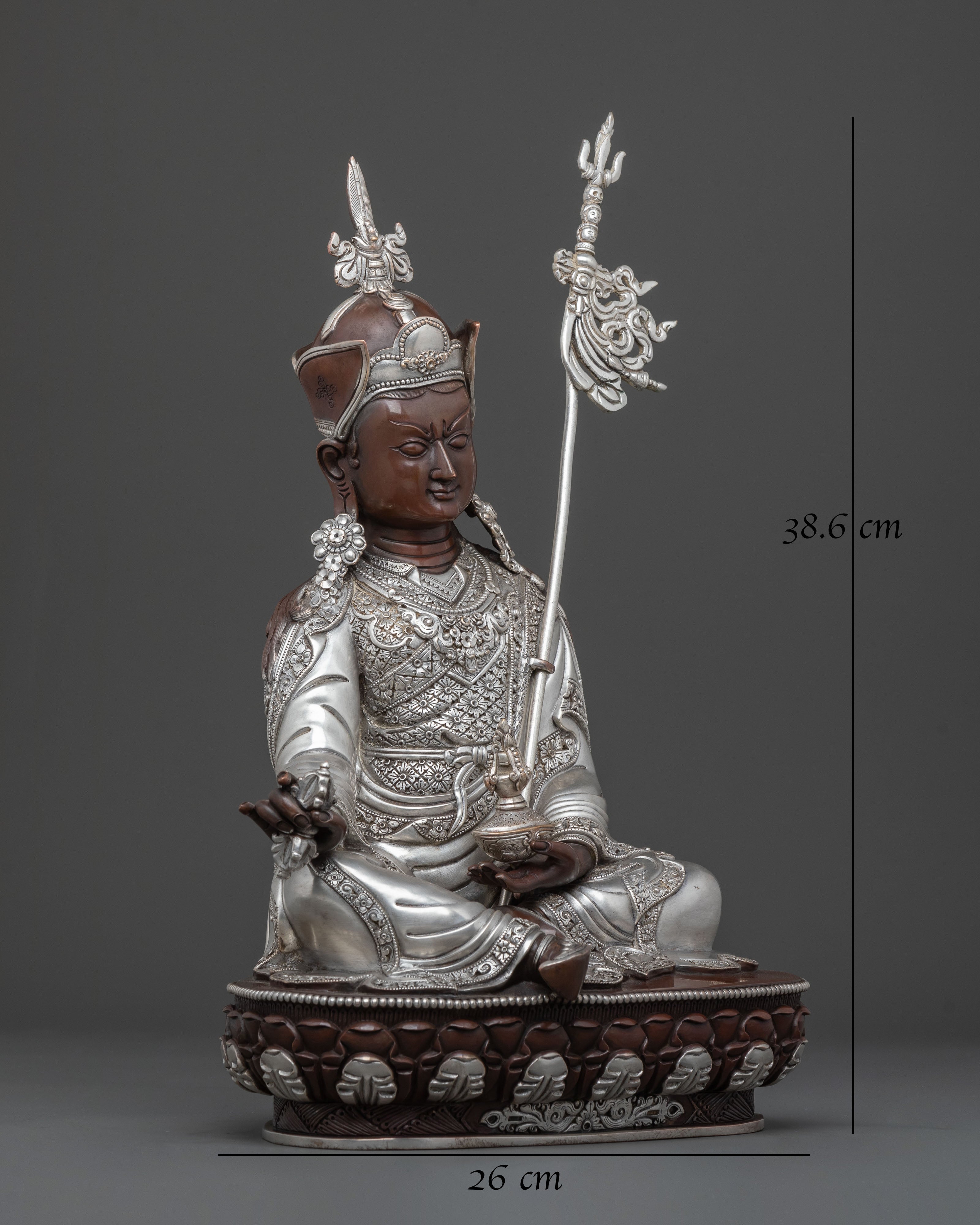 Divine Guru Rinpoche Statue of Transformation