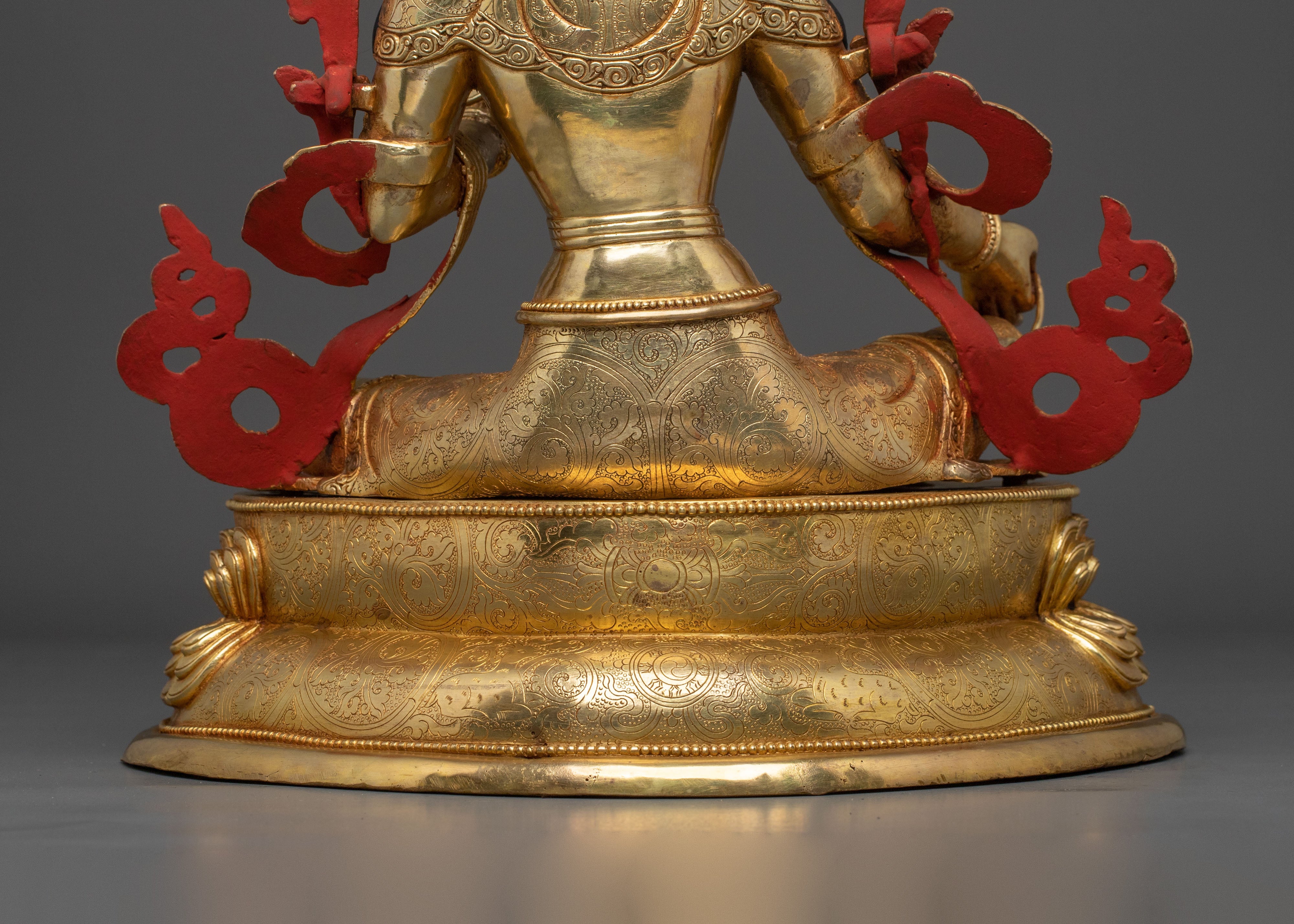 Green Tara Himalayan Sacred Sculpture | Symbol of Longevity and Blessings