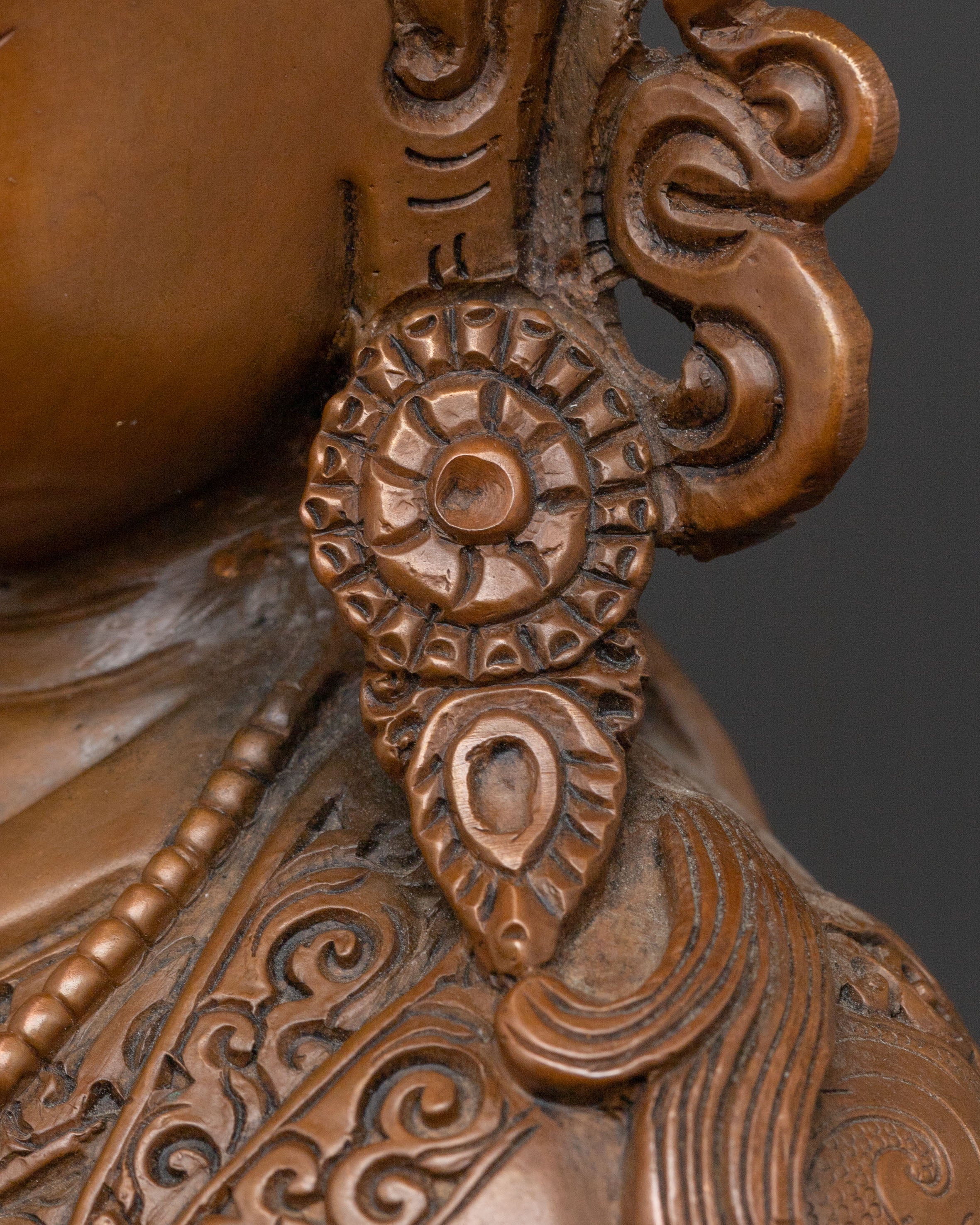 Guru Rinpoche Altar Sculpture | Spiritual Decor