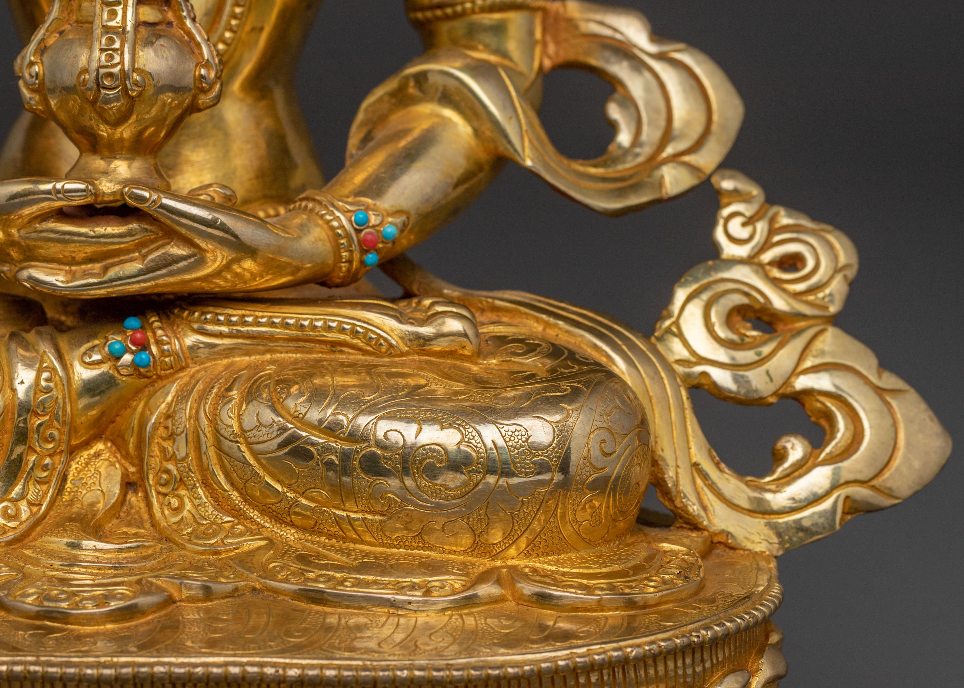 Amitayus Sacred Statue for Rituals | Longevity Buddha