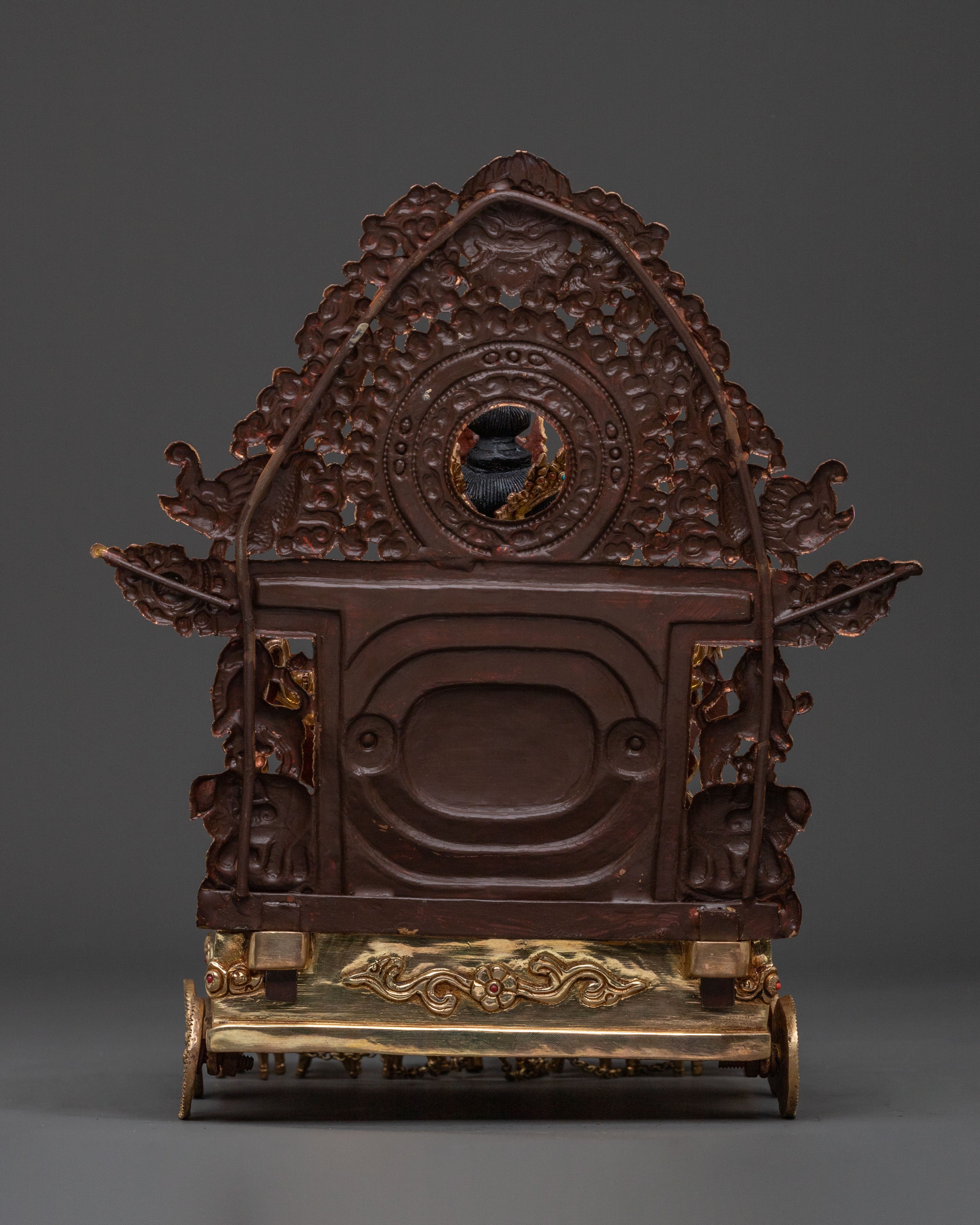 Goddess Marichi Statue with 24K Gold Gilding
