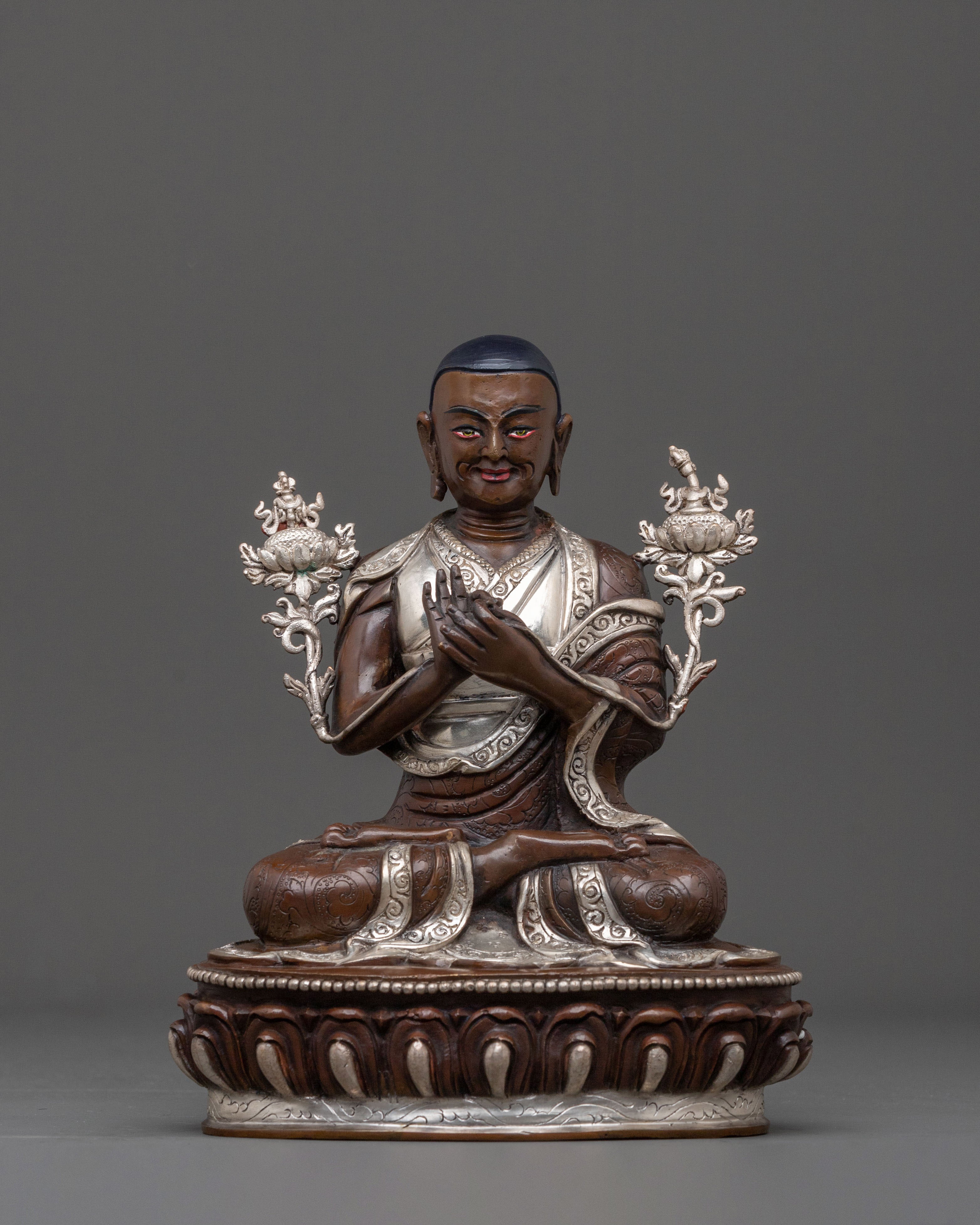 Tsongkhapa Himalayan Sculpture | Buddhist Master