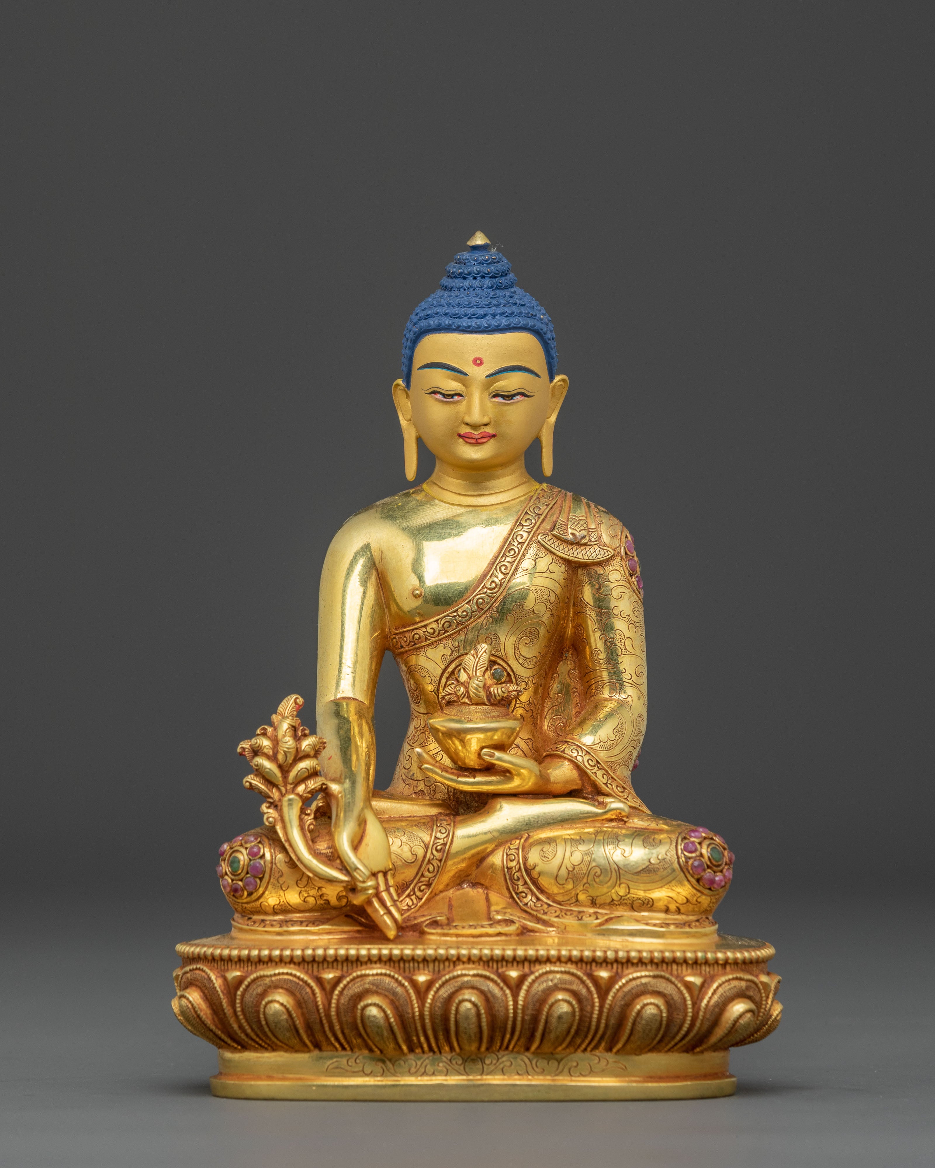 Medicine Buddha Healing Statue | Buddhist Alter Decor