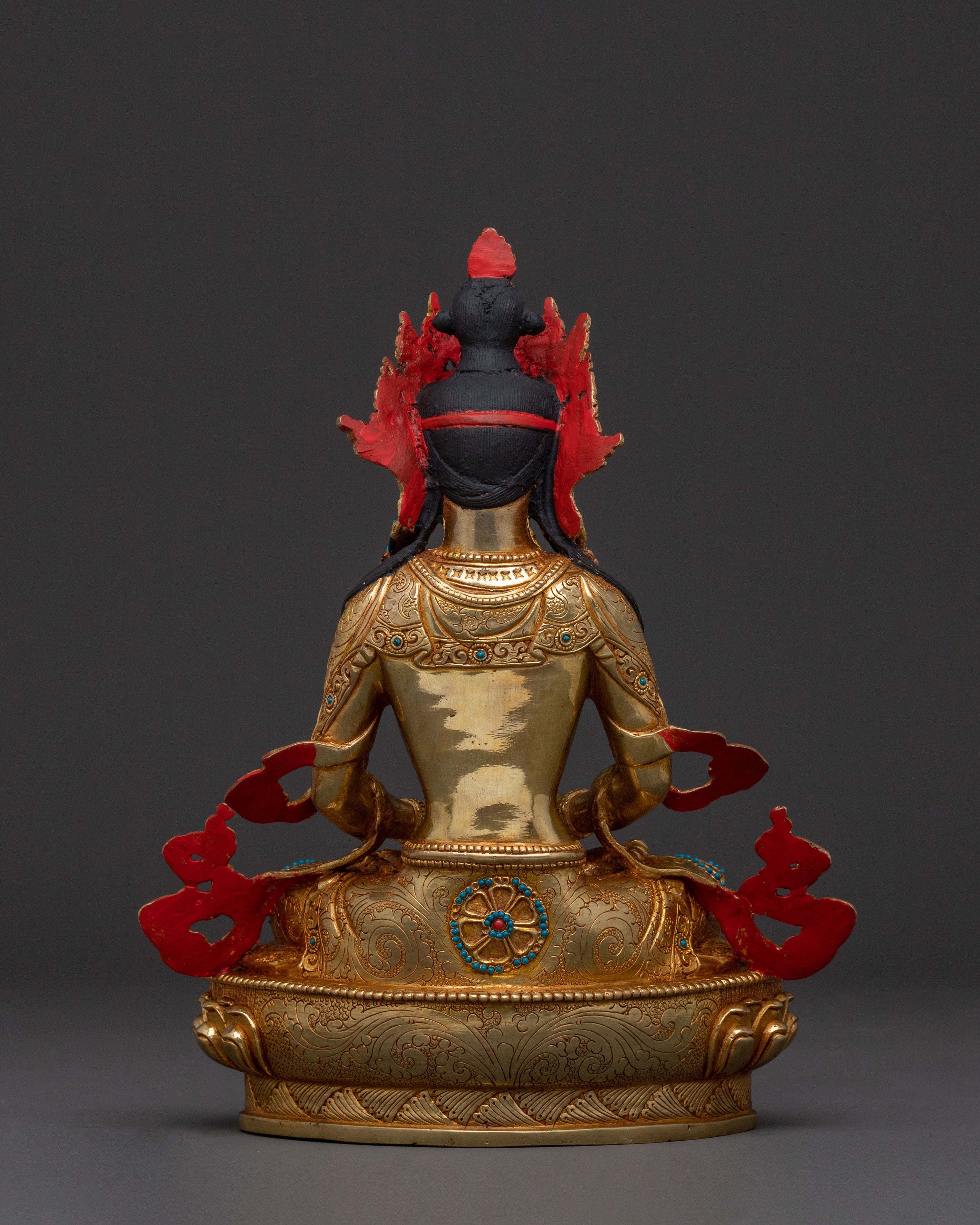 Radiant Amitayus Blessing Statue | Spiritual Altars