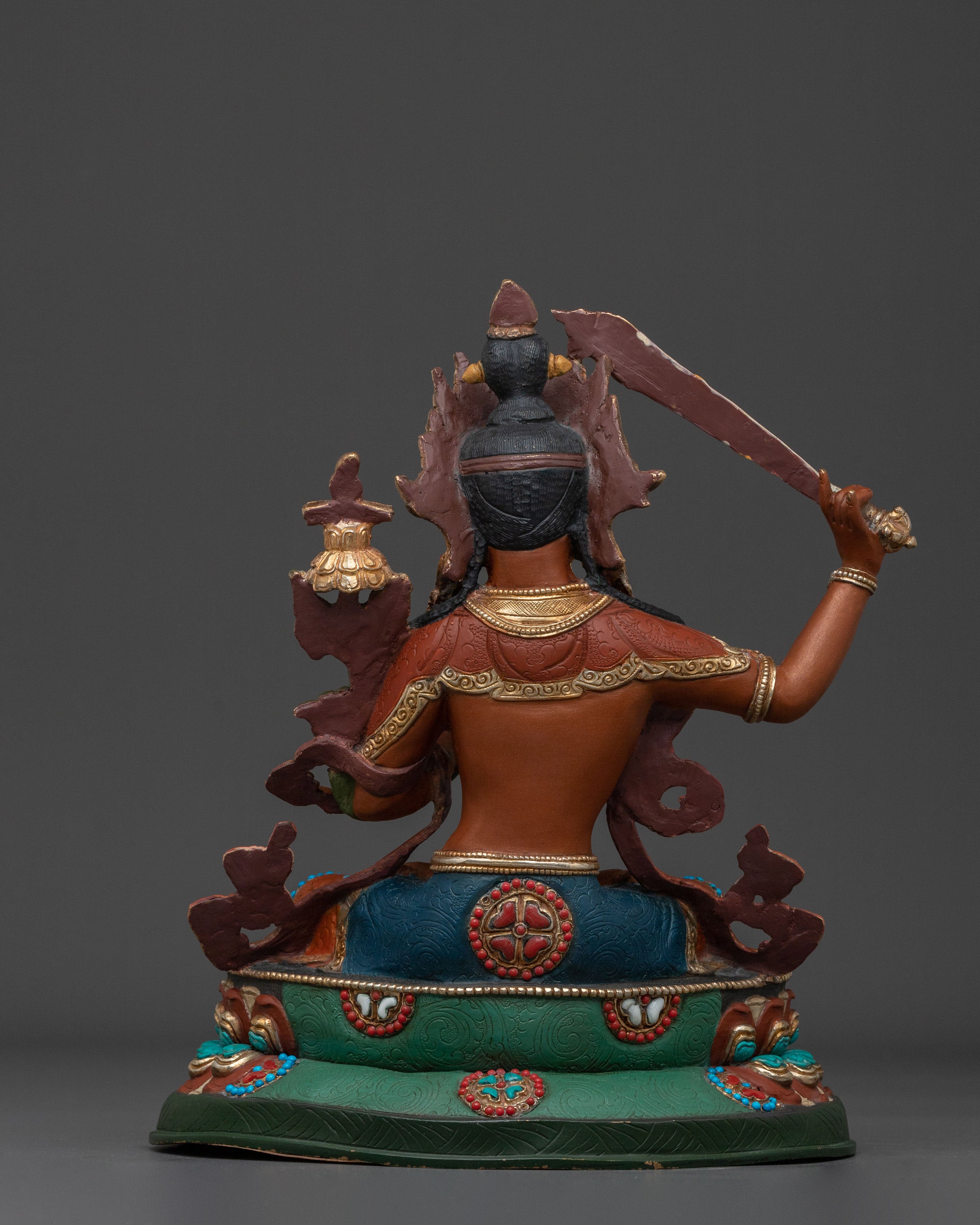 24K Gold Gilded Sacred Statue Set of Six Bodhisattva