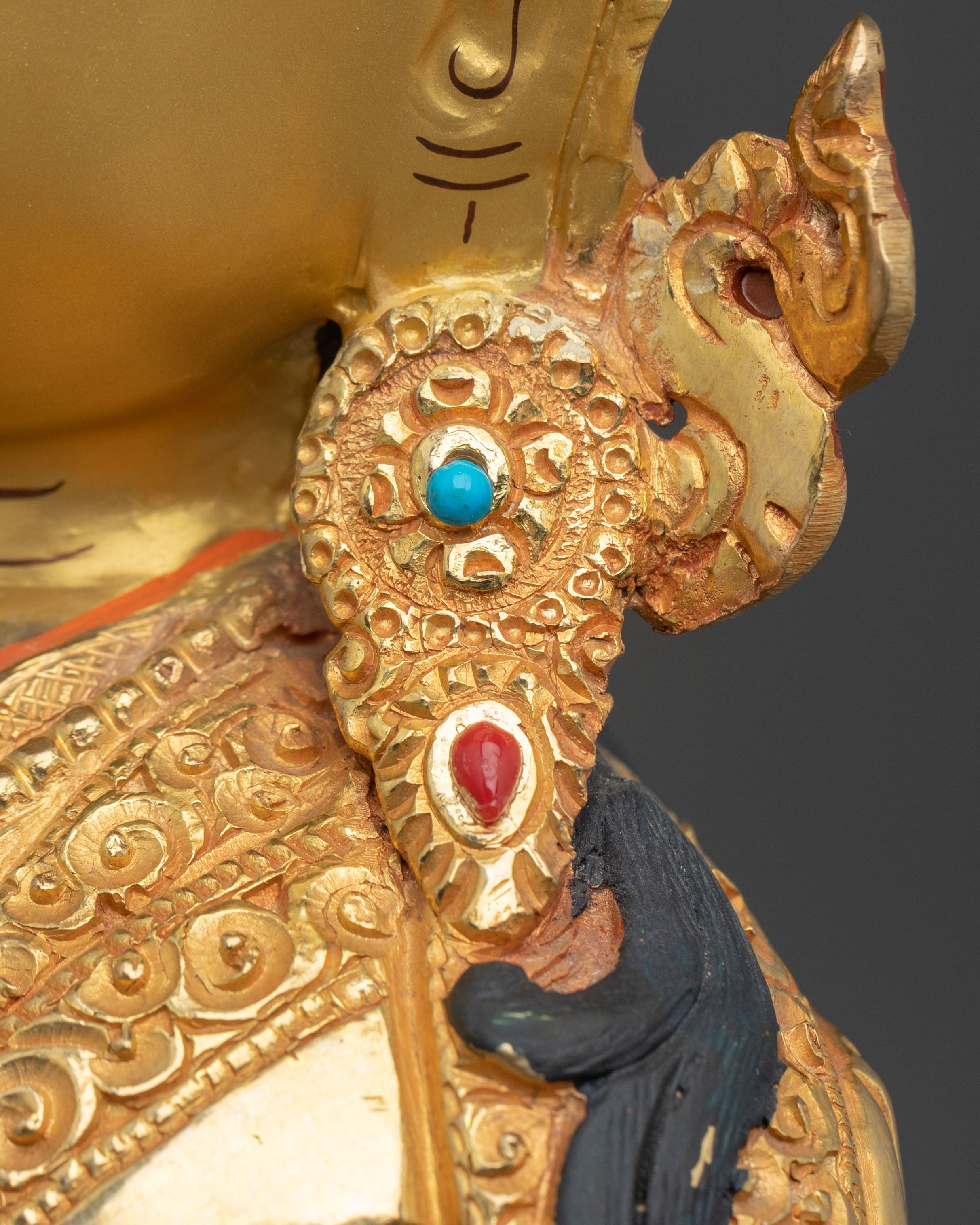 Tibetan Buddhist Master Guru Tsokye Dorje Statue