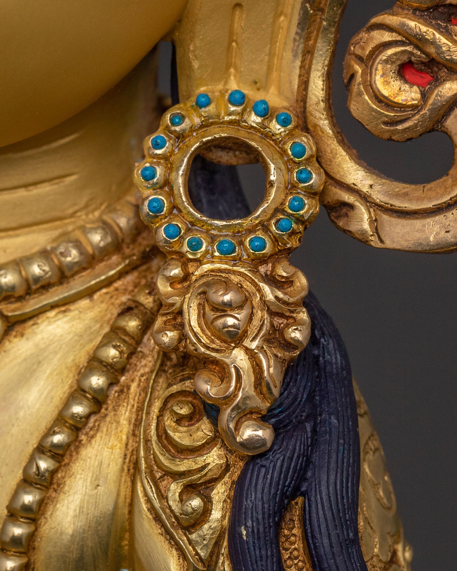 Vajrasattva Statue with Vajragarvi | Divine Figure