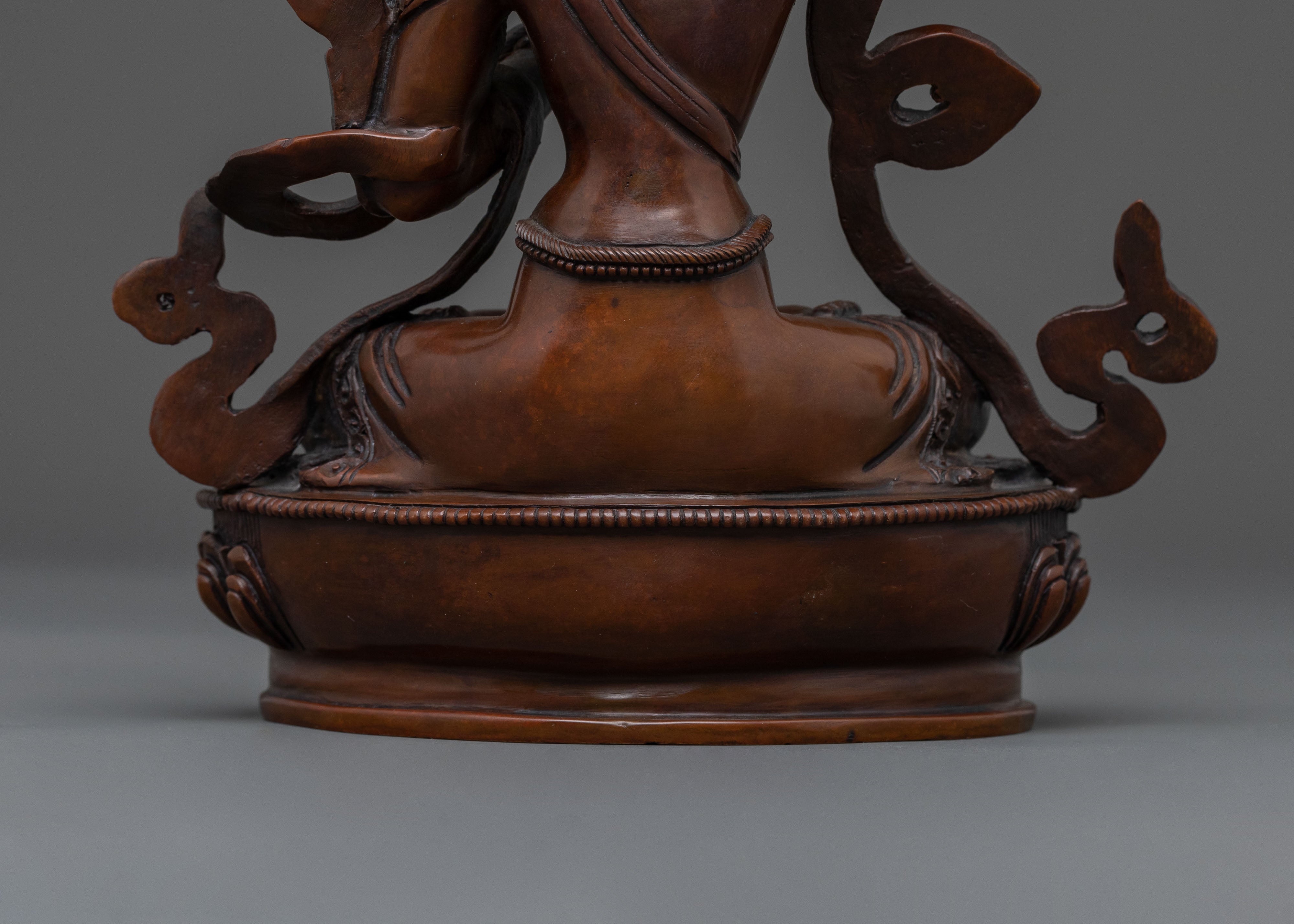 Flaming Sword Manjushri Statue | Bodhisattva of Wisdom