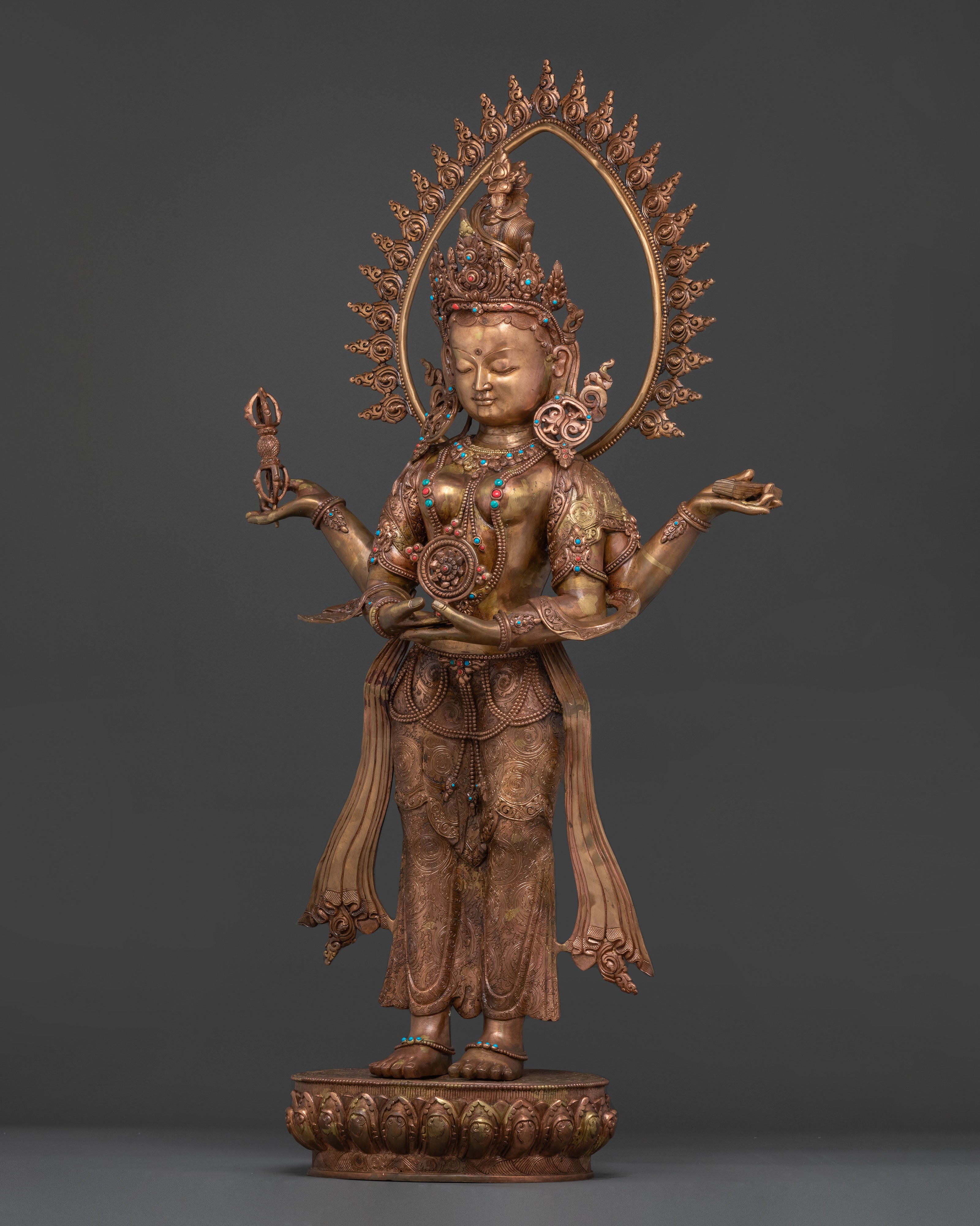 The Prajnaparamita Bodhisattva Statue: Sacred Altar Decor