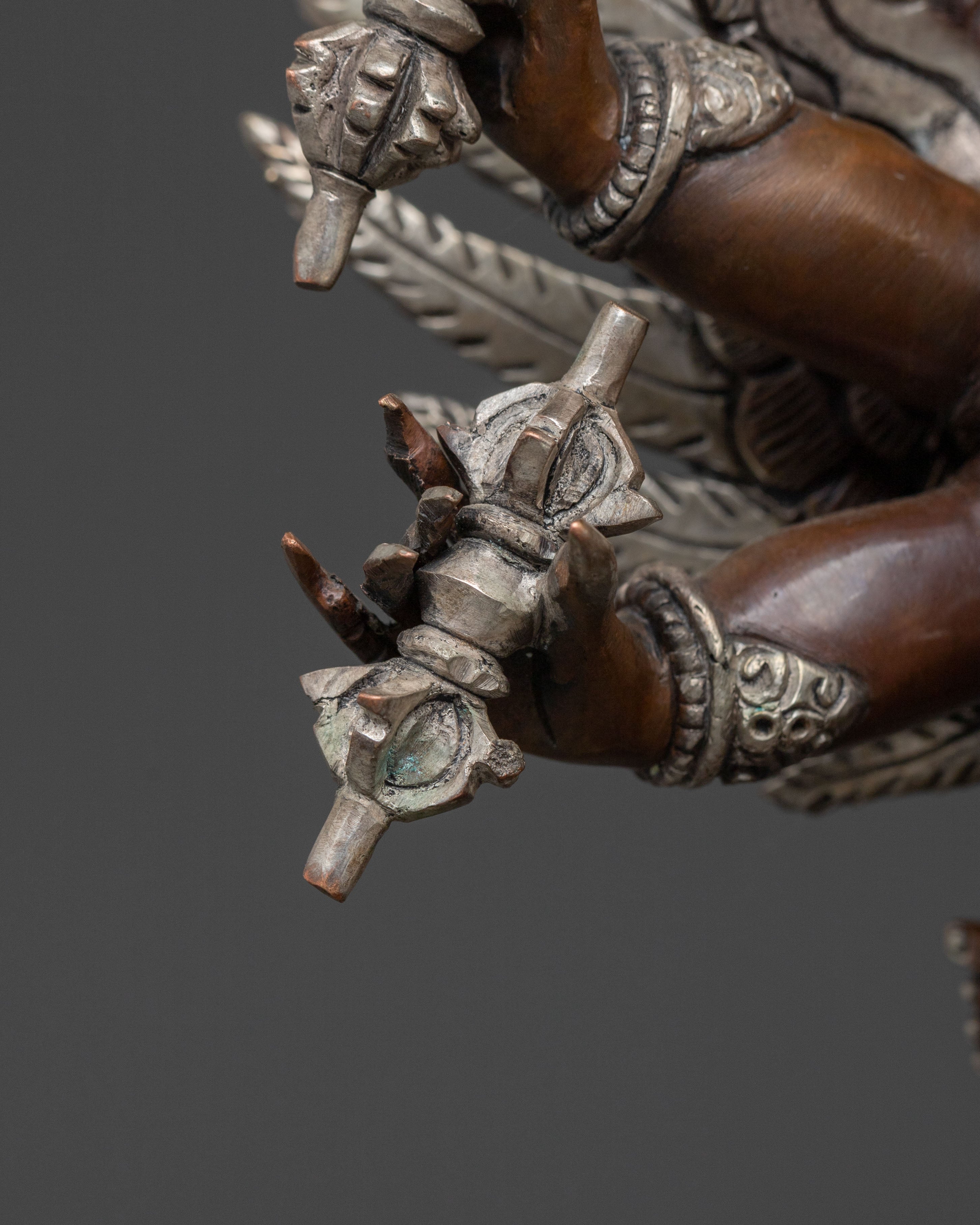 Vajrakilaya Meditational Statue | Sacred Altar Decor