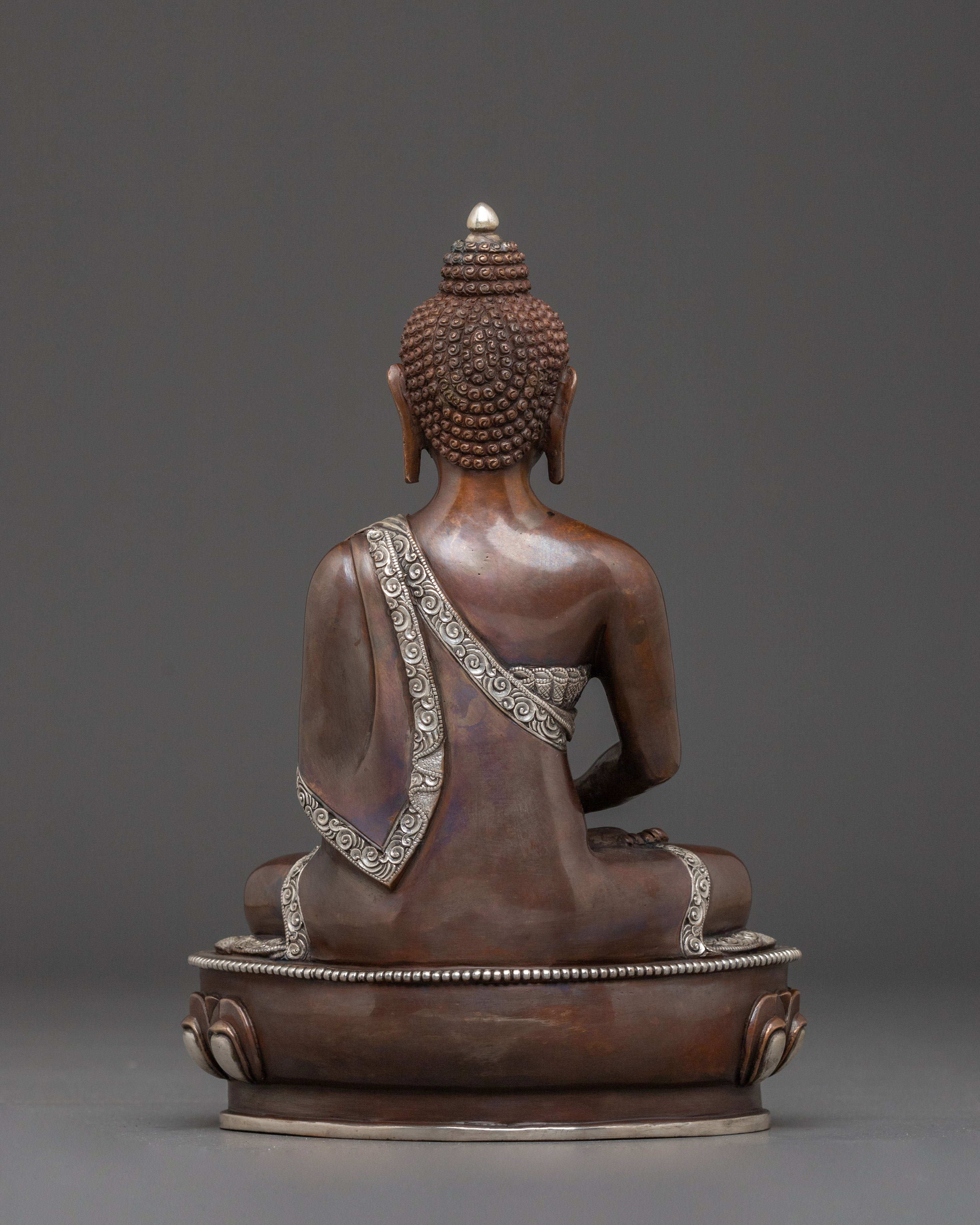 Amitabha Buddha Spiritual Figurine | Oxidized Copper Body