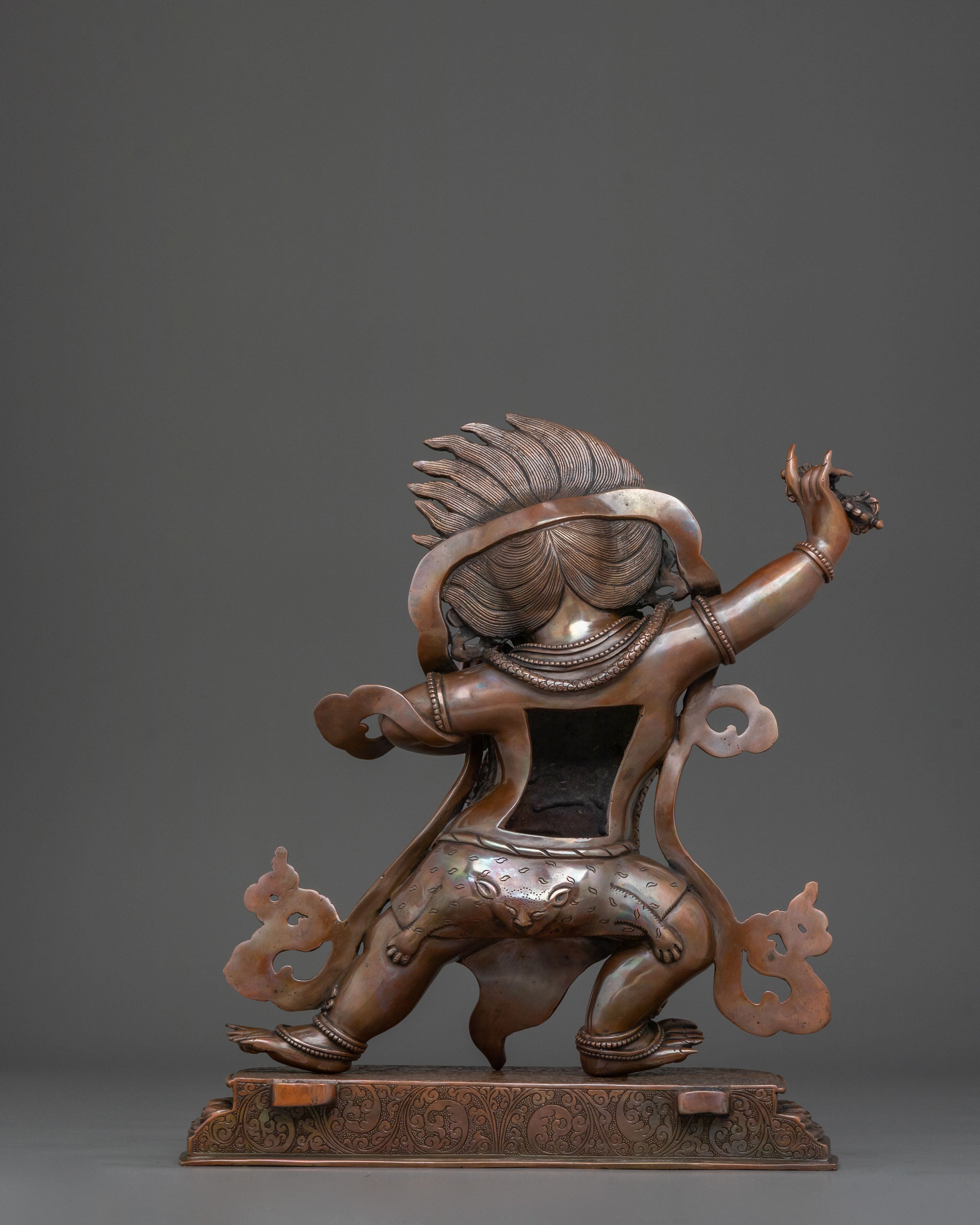 Vajrapani Statue | Oxidized Copper Body