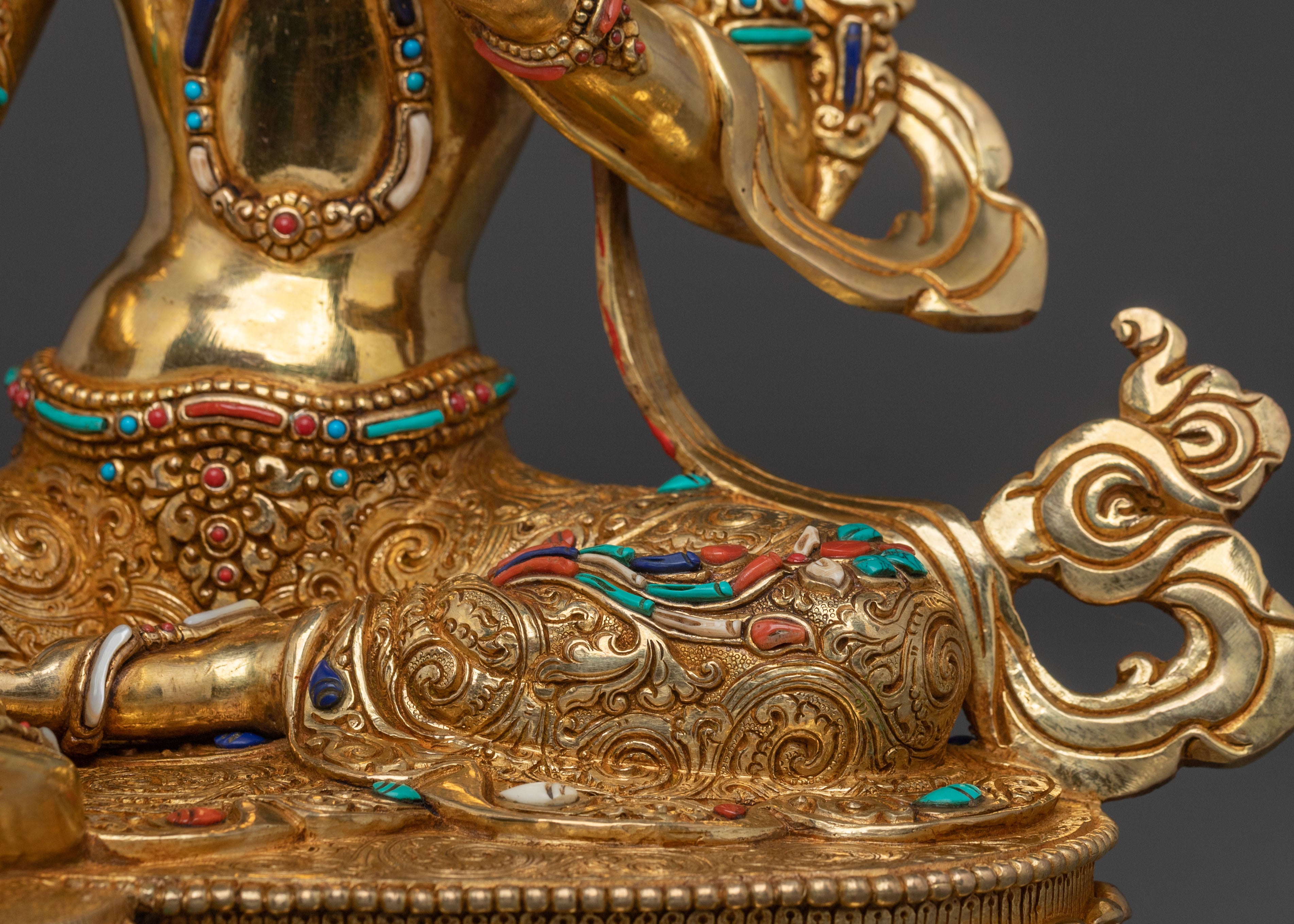 Goddess Green Tara Statue | Mother Figurine