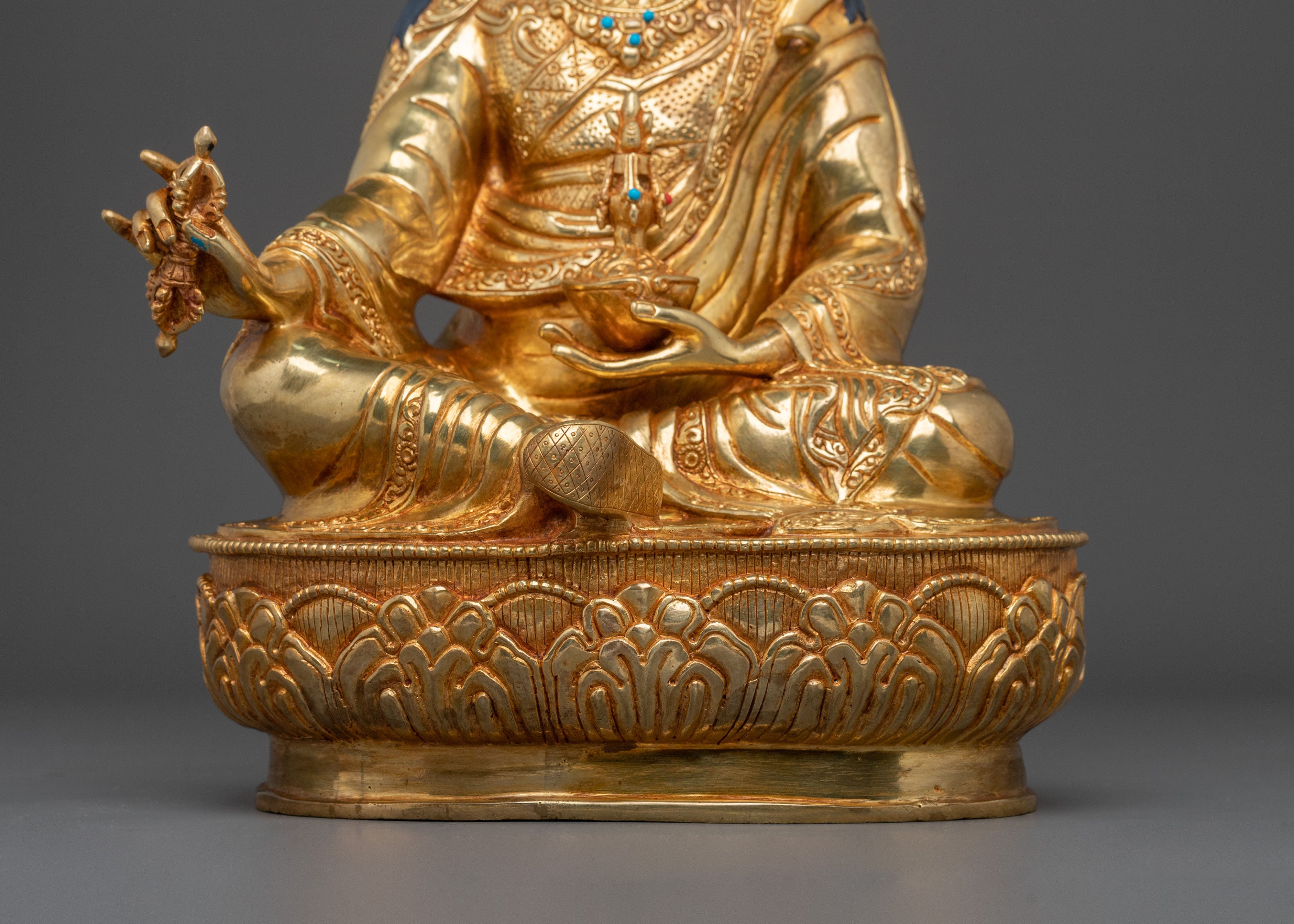 Guru Rinpoche Sculpture | Tibetan Precious Master