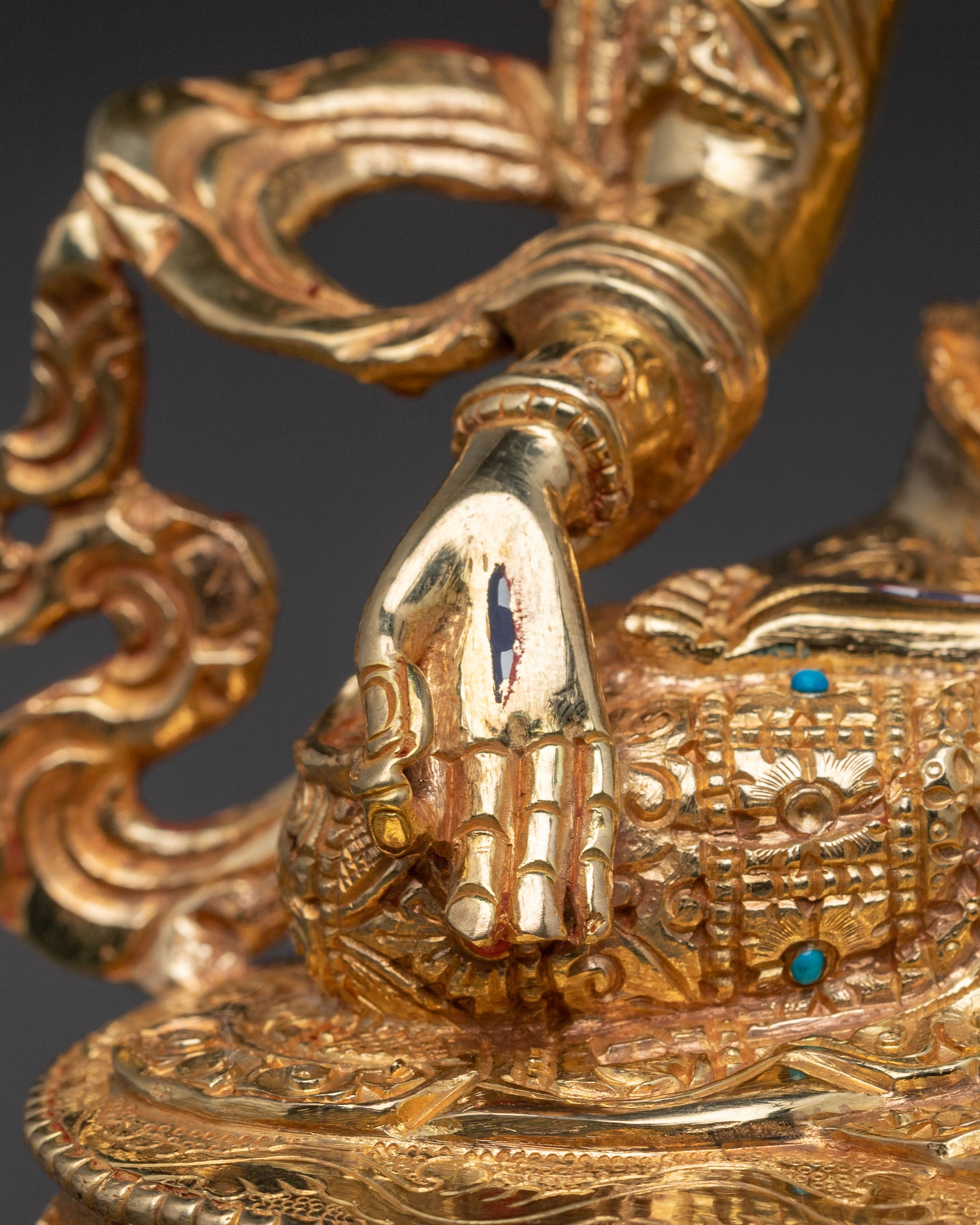 White Tara Spiritual Altar Statue: Divine Figure