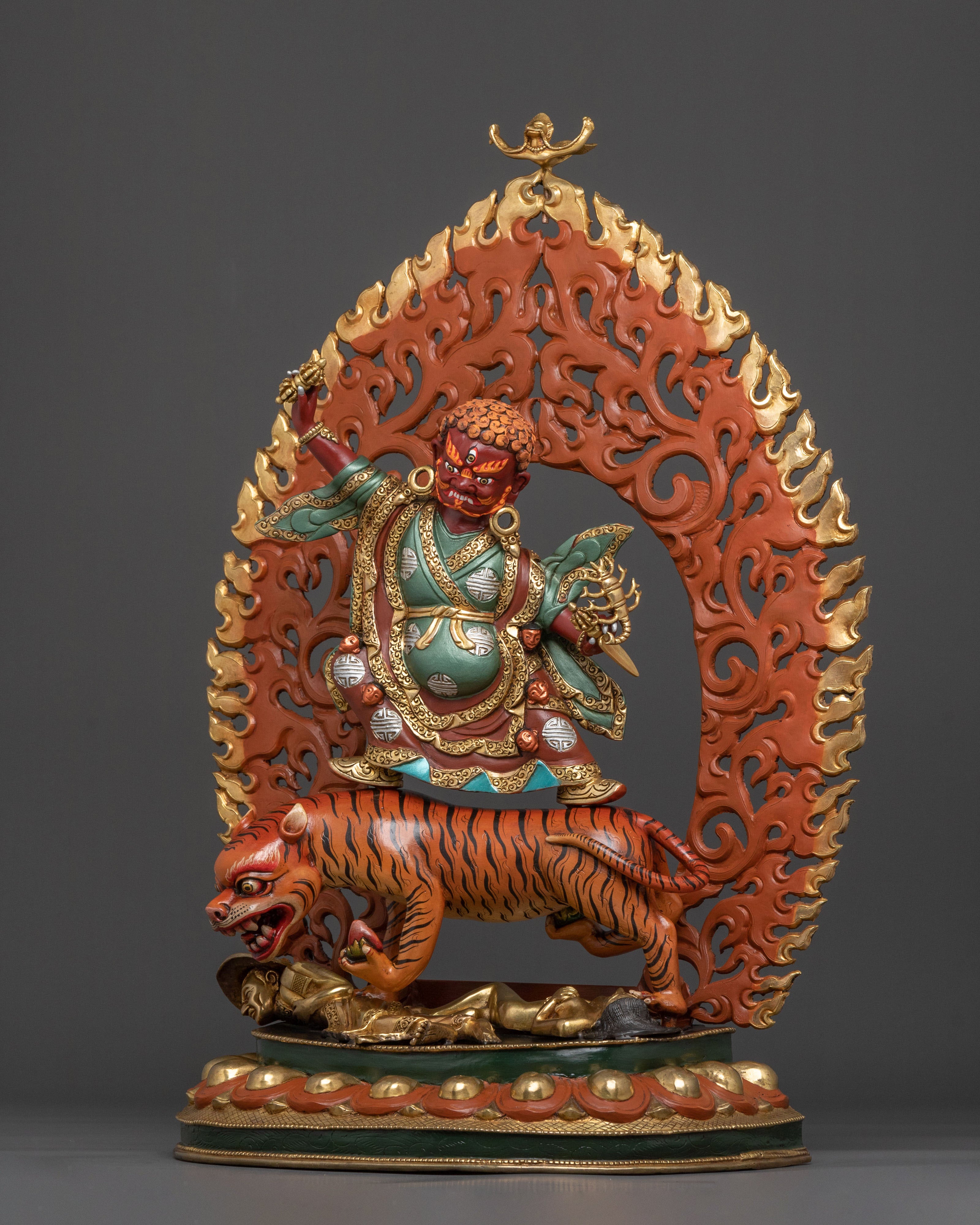 Dorje Drollo Sculpture | Tibetan Protector