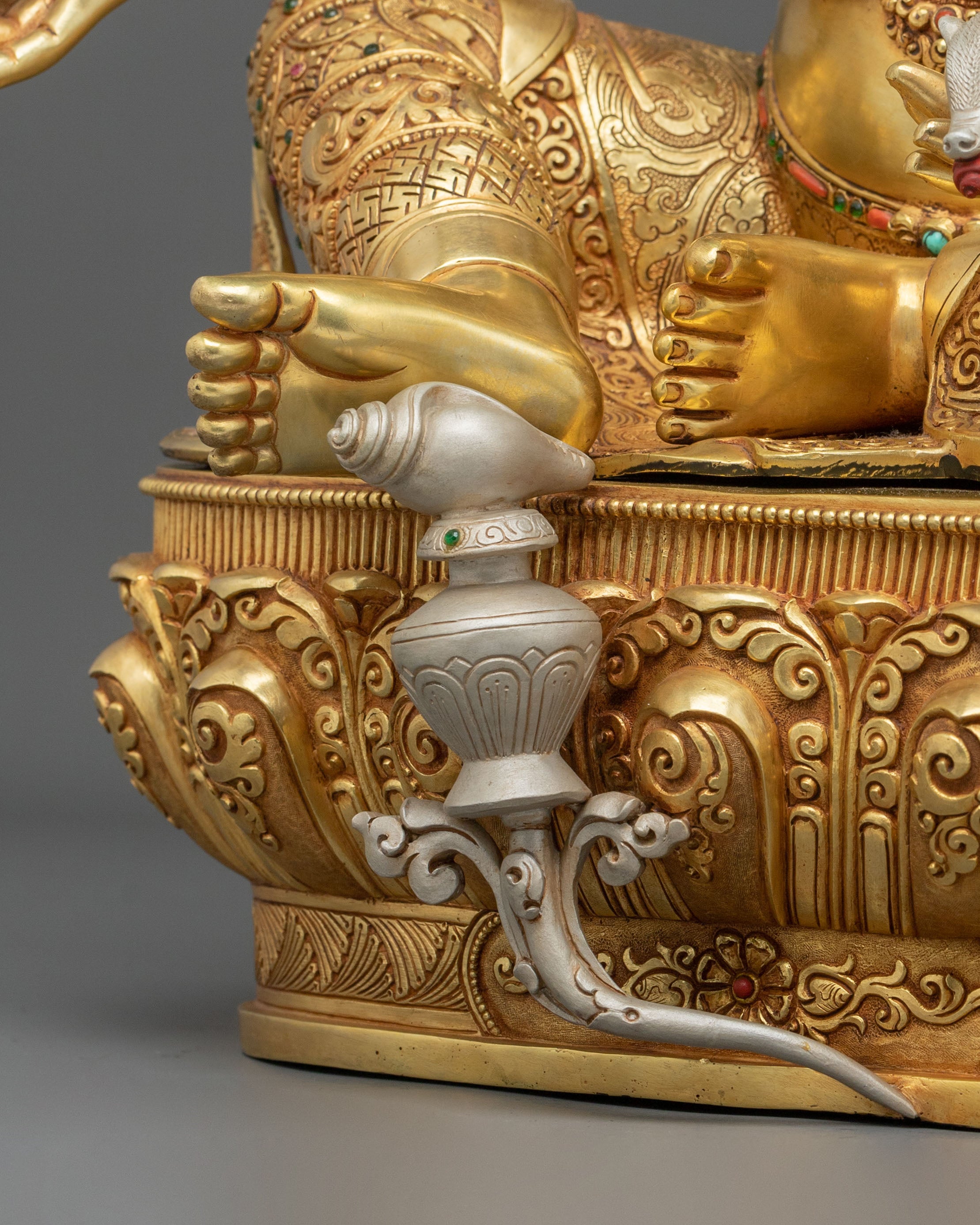 Traditional Himalayan Dzambhala Statue | Home Decor