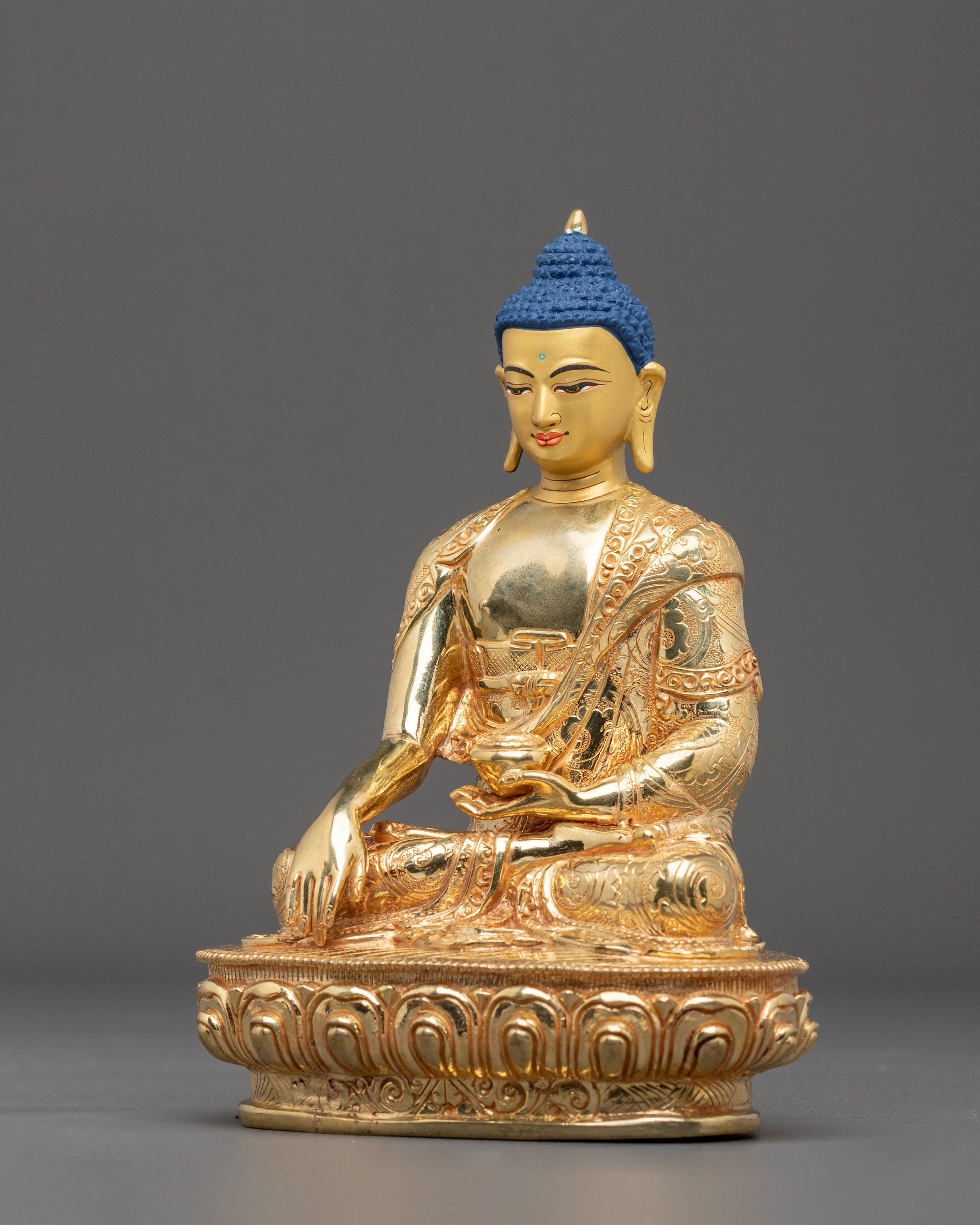 Shakyamuni Buddha Sculpture | Tibetan Buddhist Shrine