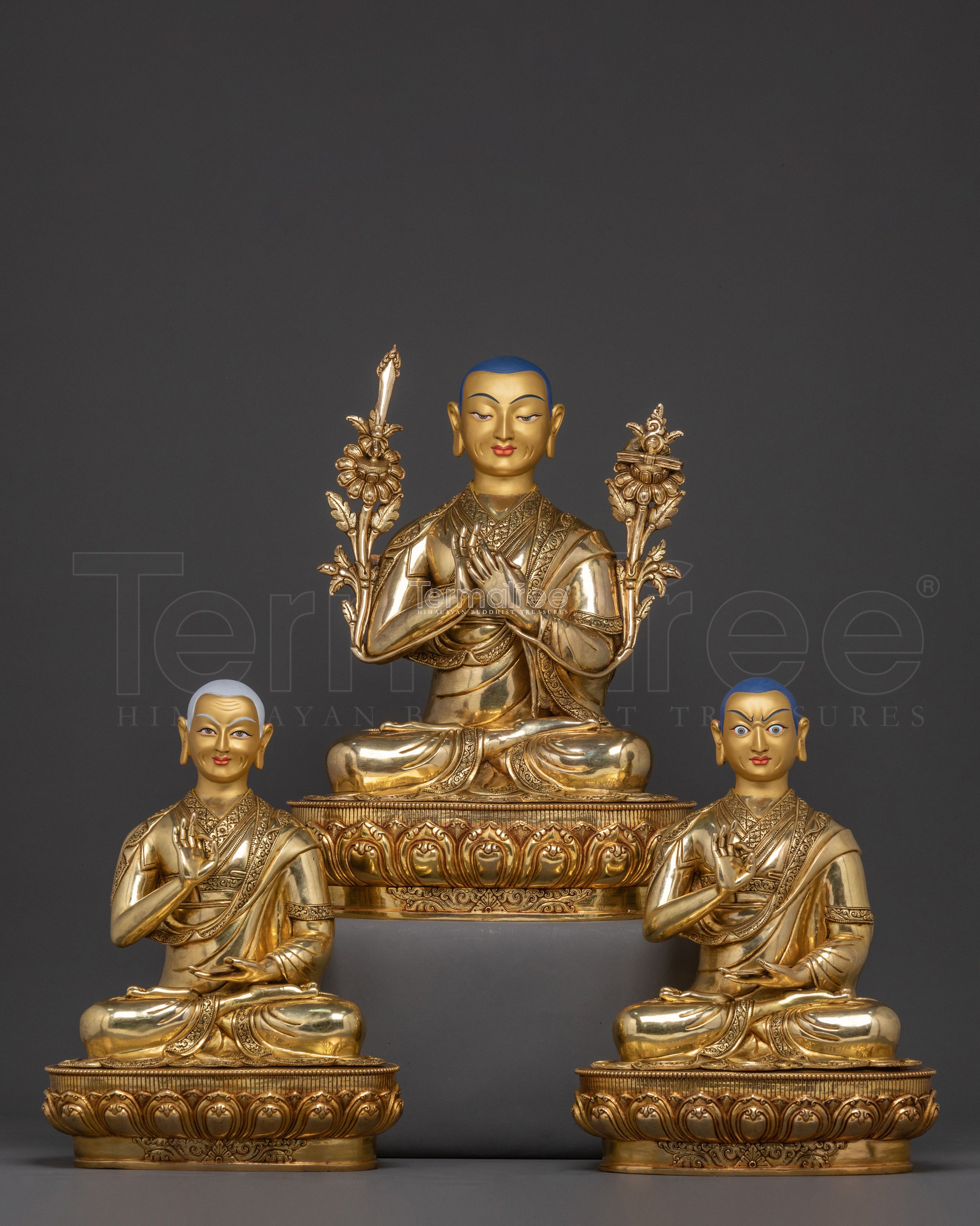 Tsongkhapa Statues Set