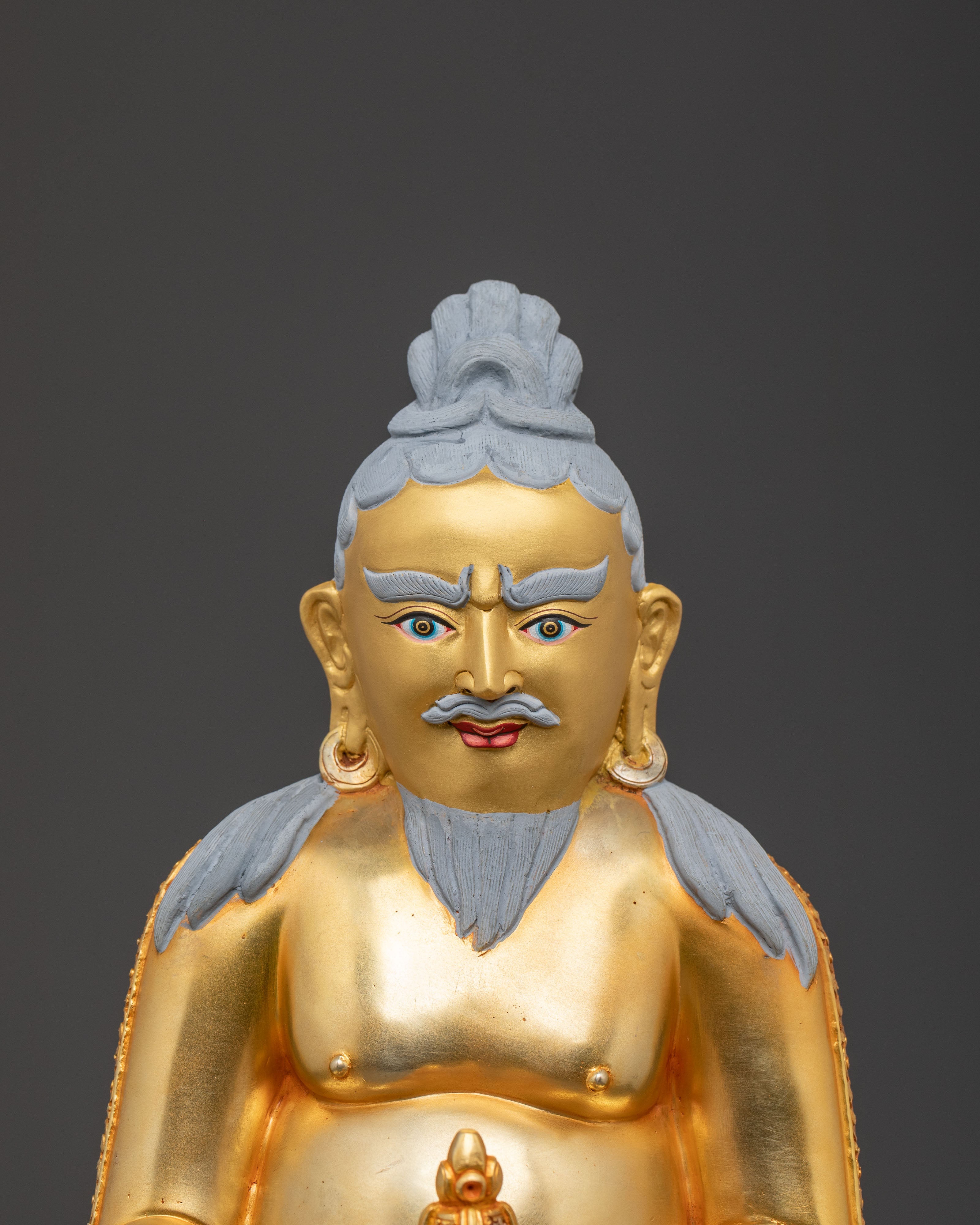 Thangtong Gyalpo Golden Statue | Iron Bridge Maker