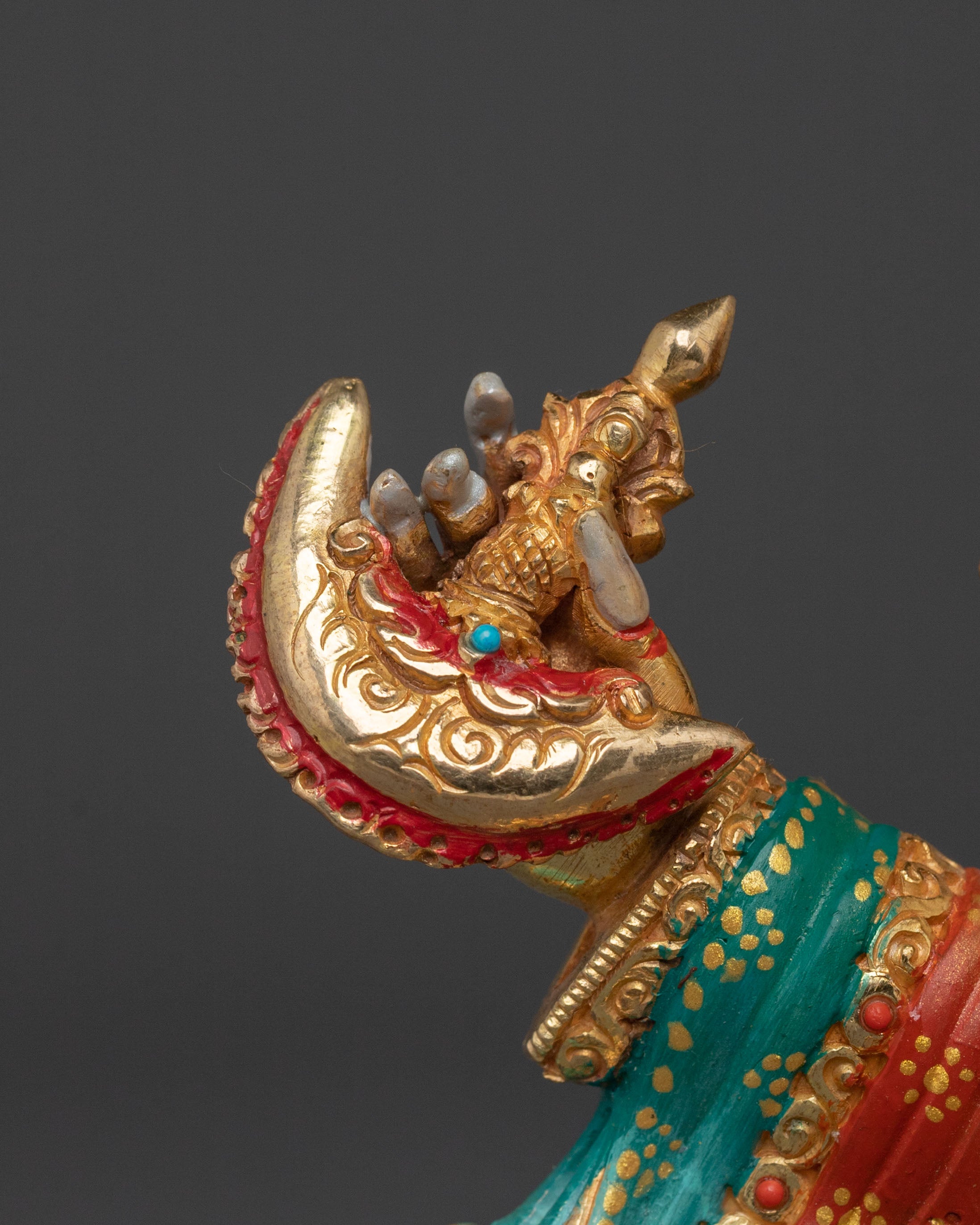 Mahakala Bernakchen Sculpture | Fierce Protector