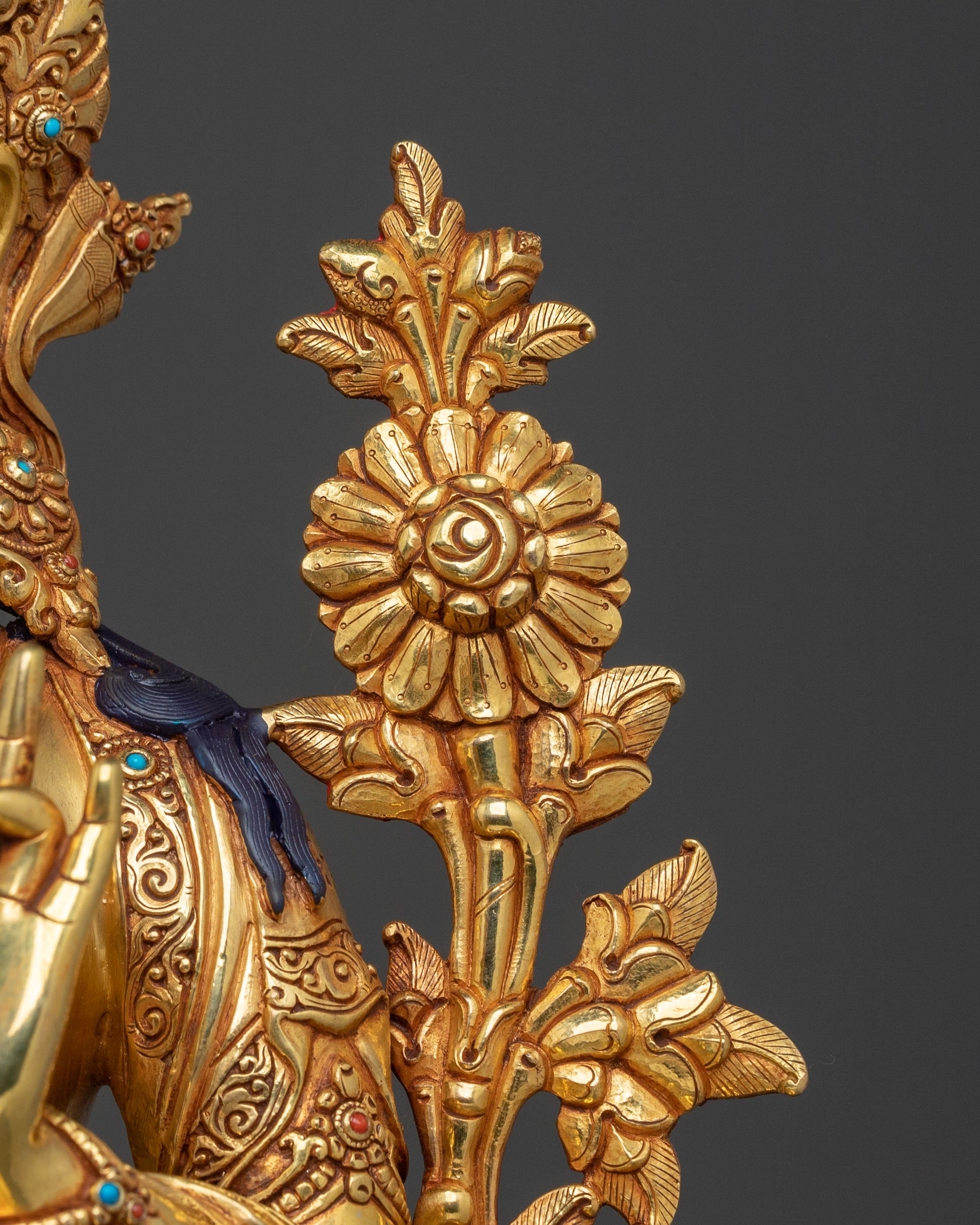 Handcrafted Green Tara Statue | Symbol of Healing