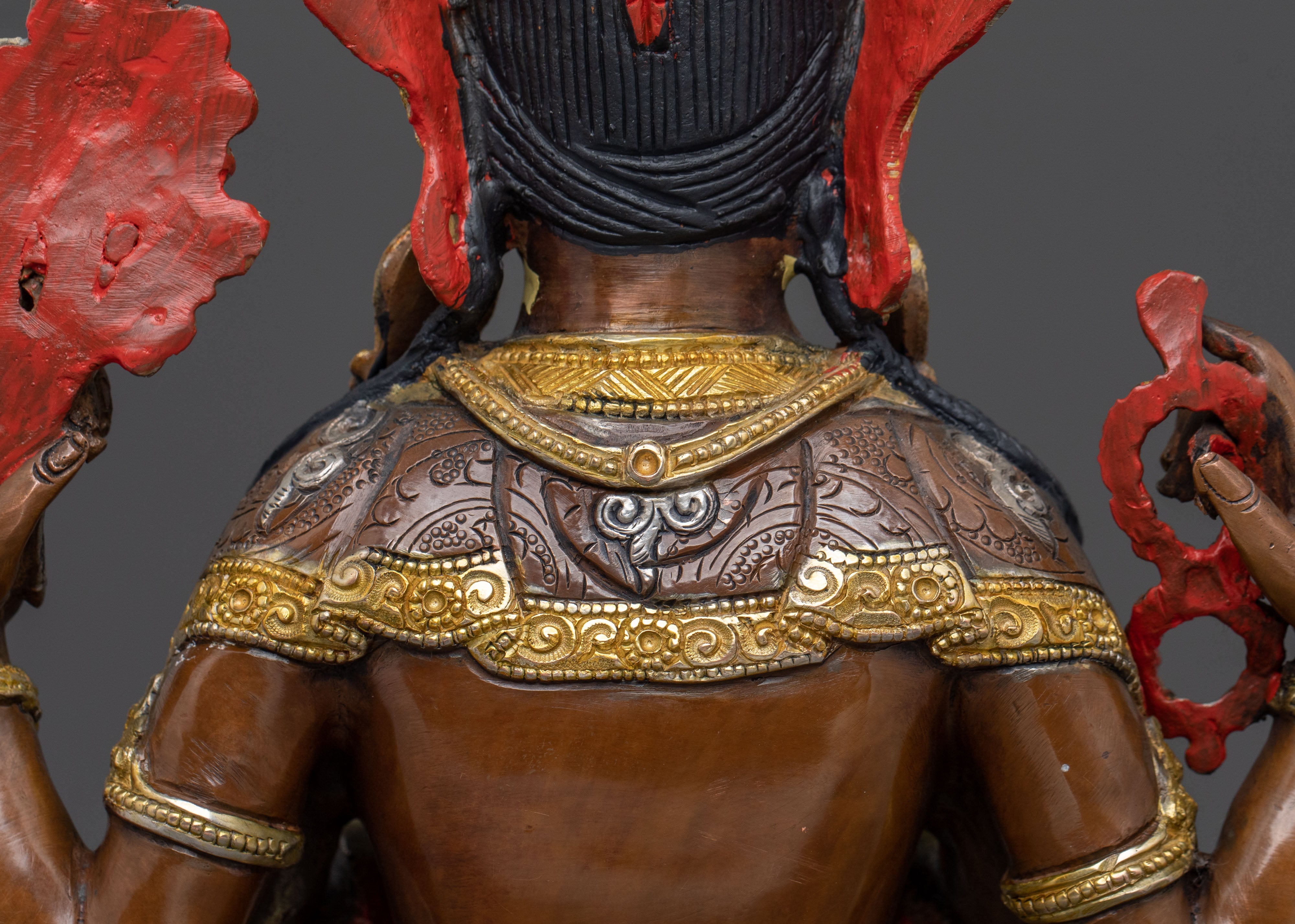 Chenrezig Four Armed Statue | Tibetan Buddhist Deity of Universal Compassion