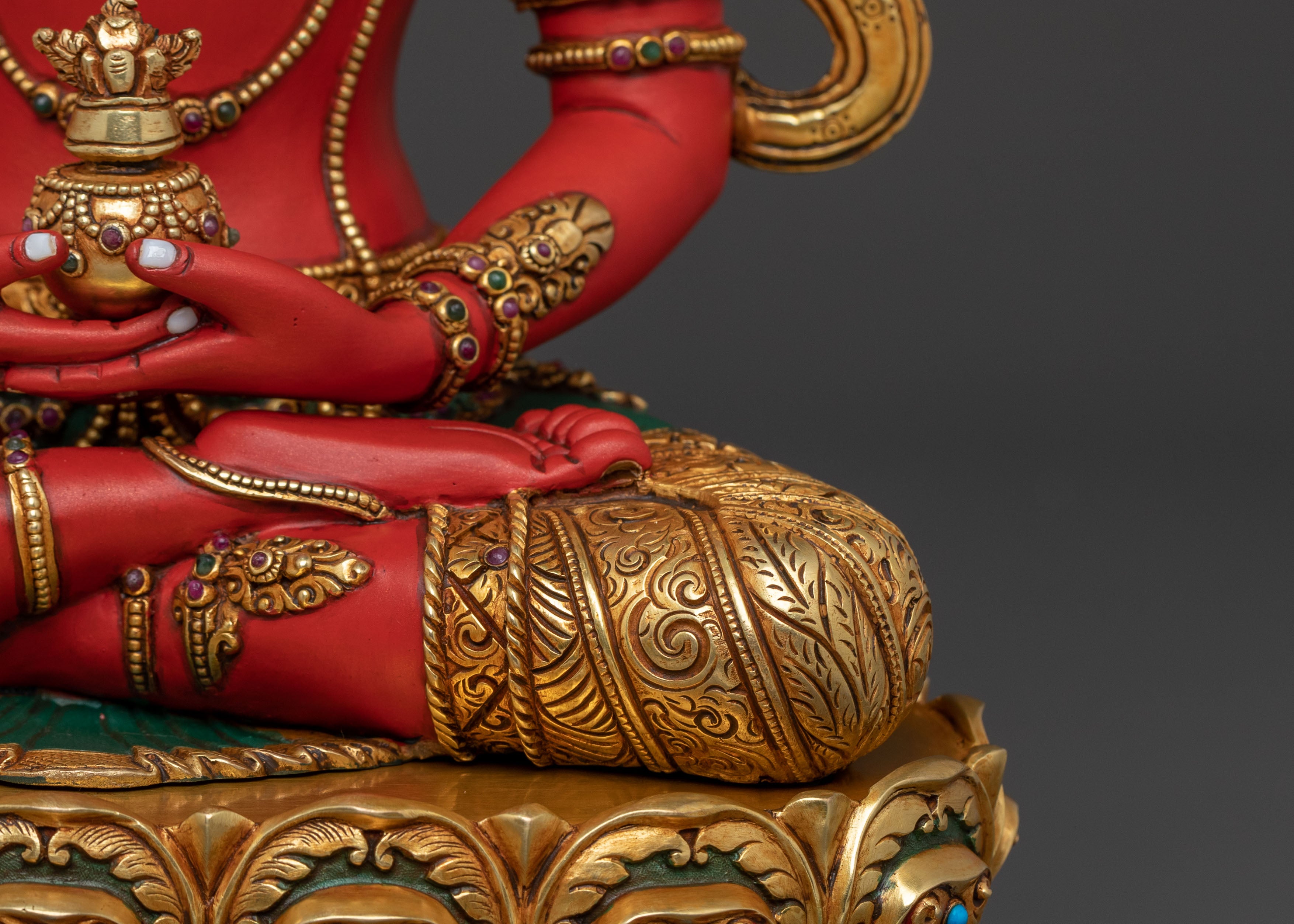 Majestic Amitayus Statue | Spiritual Home Decor