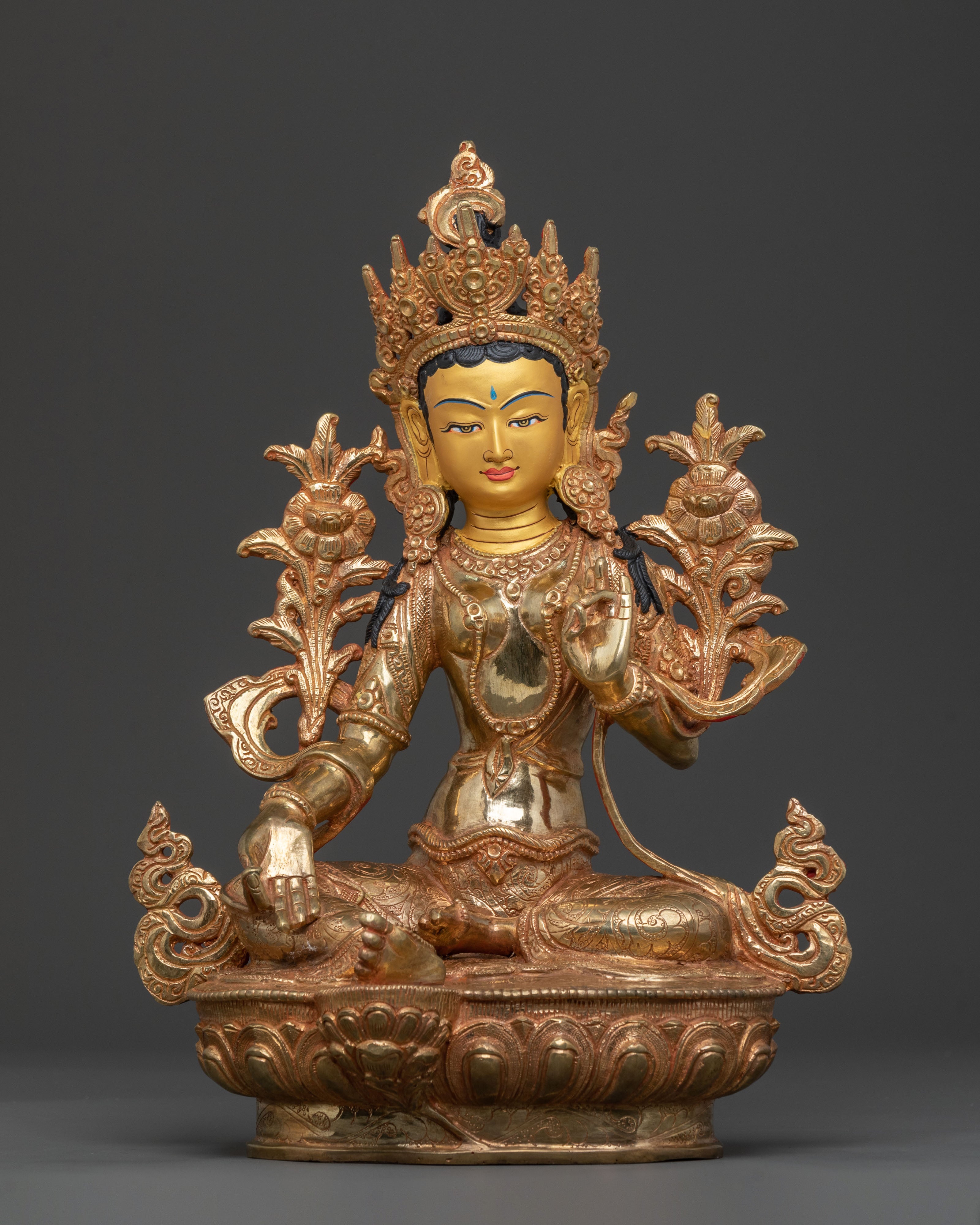 Green Tara Spiritual Statue