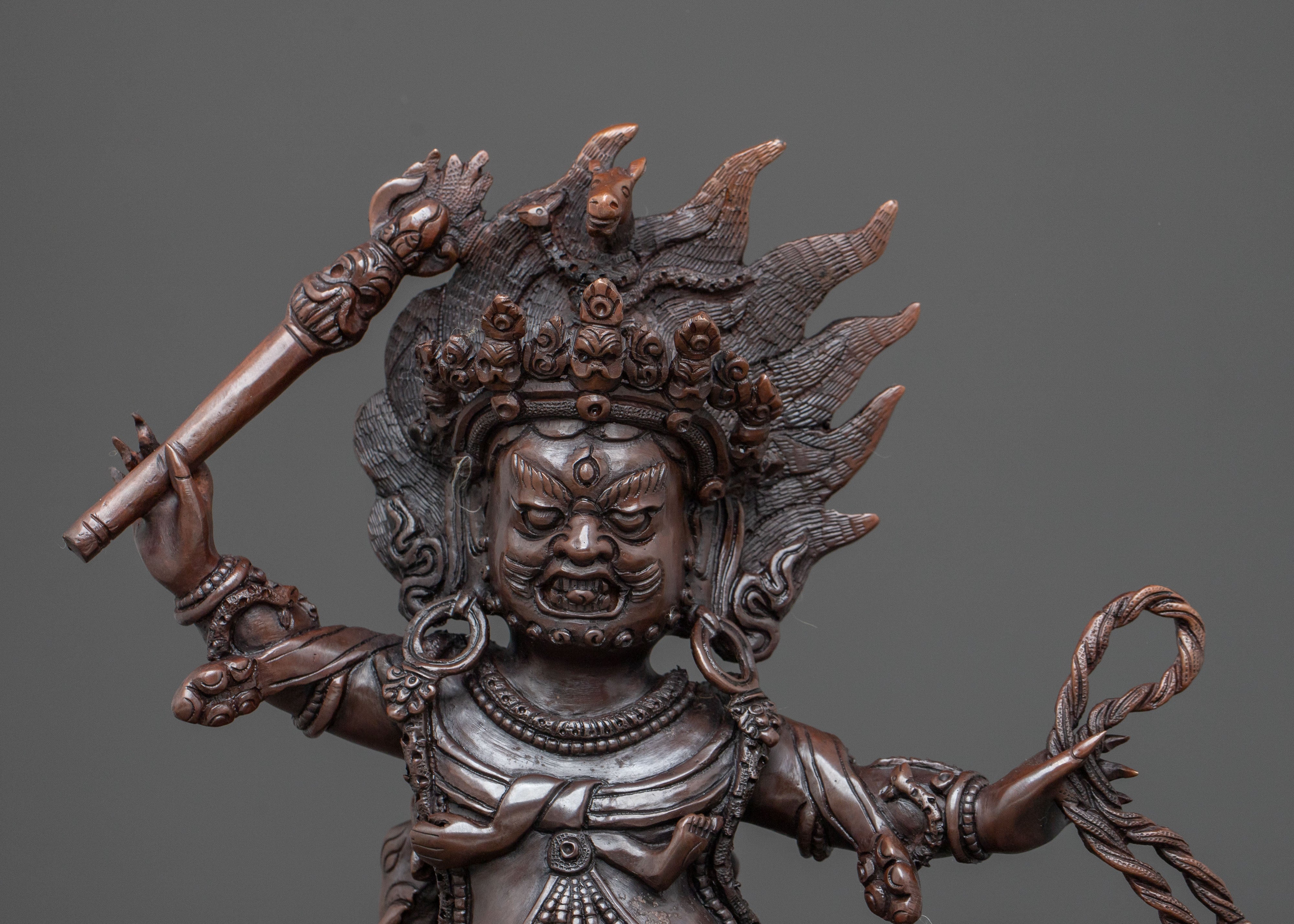 DandaPani Guardian Statue | Meditation Altar Figurine