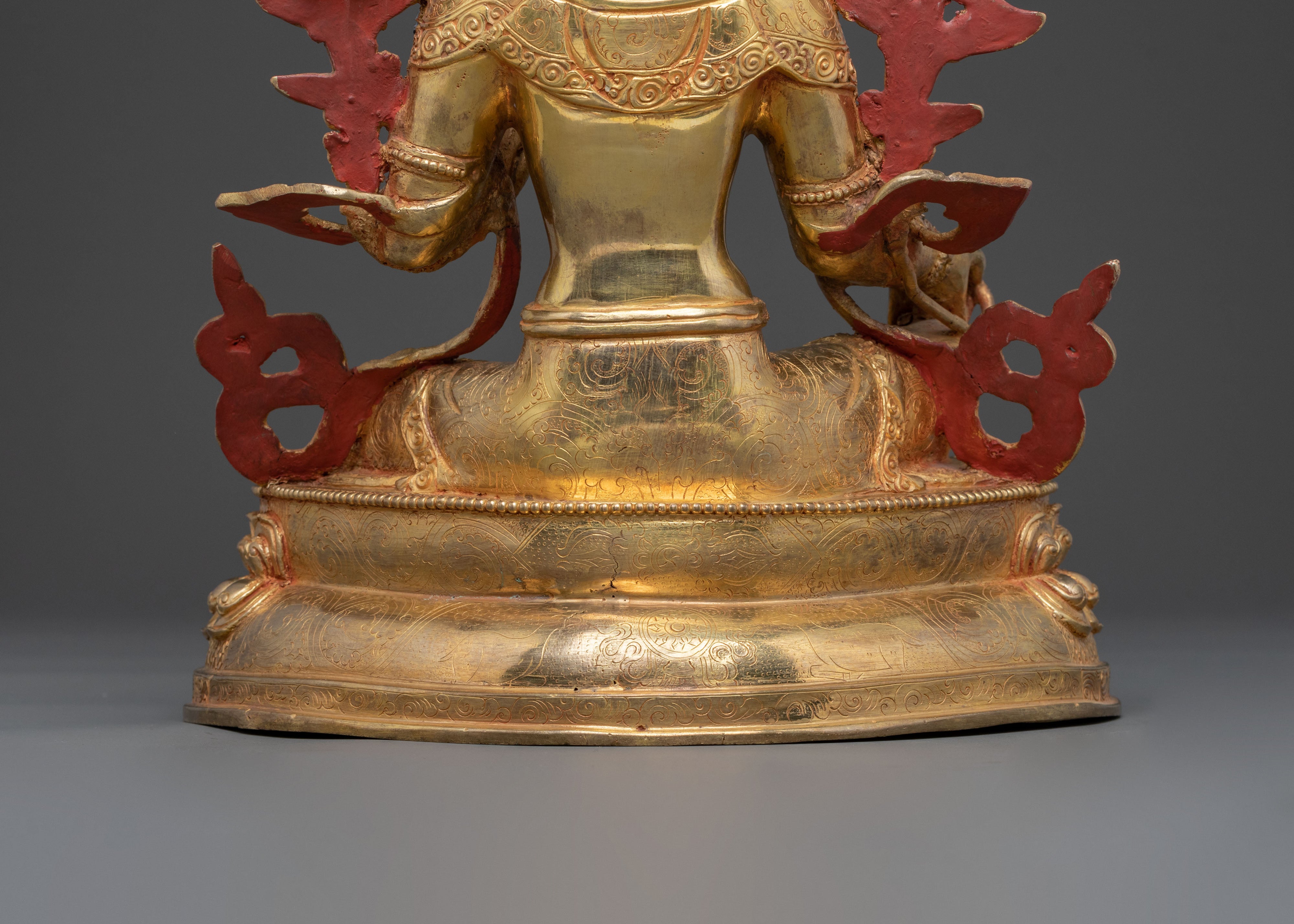Green Tara Fearless Protector Statue: Goddess of Compassion
