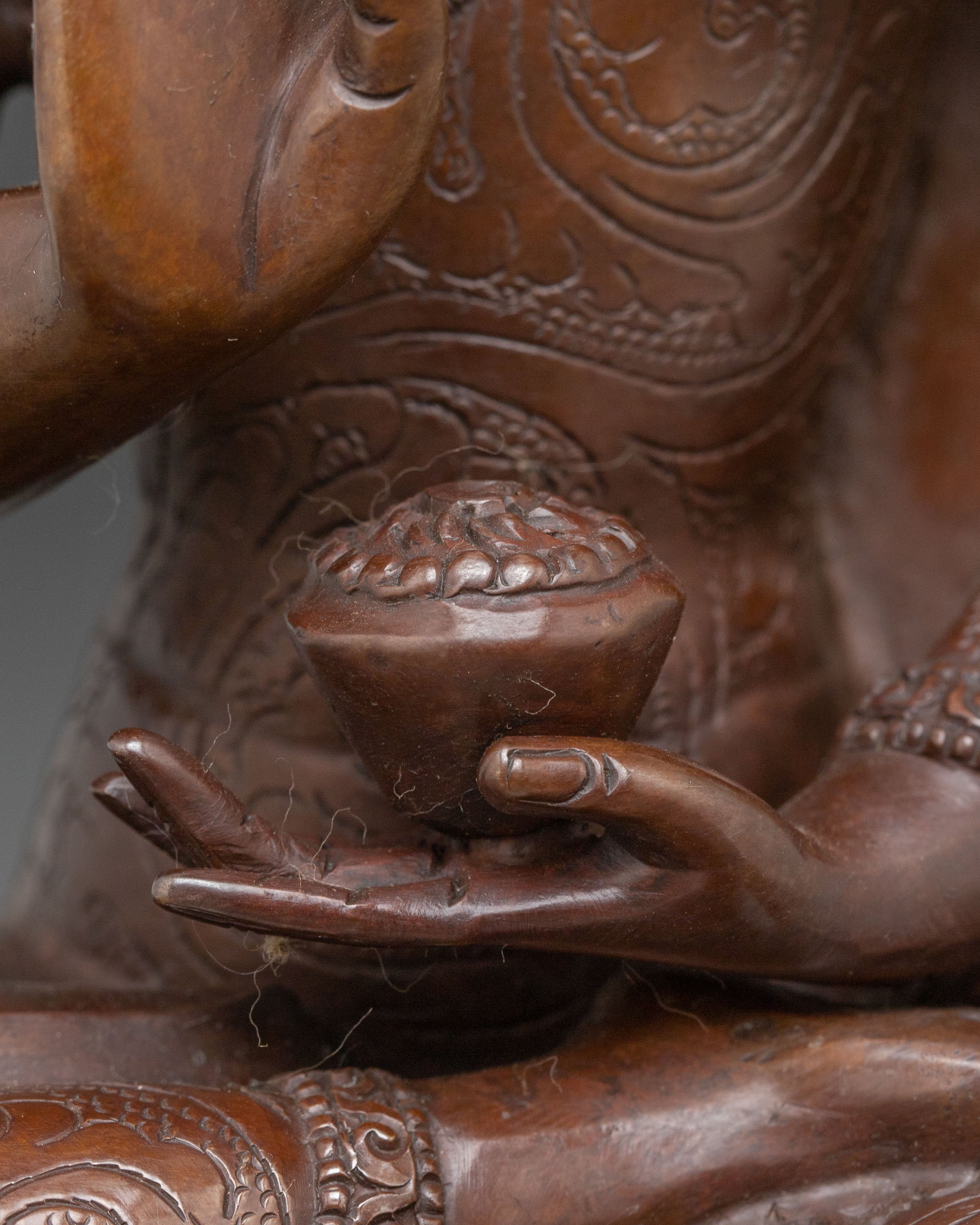 Amongasiddhi Oxidized Copper Body Statue | Protector of the North