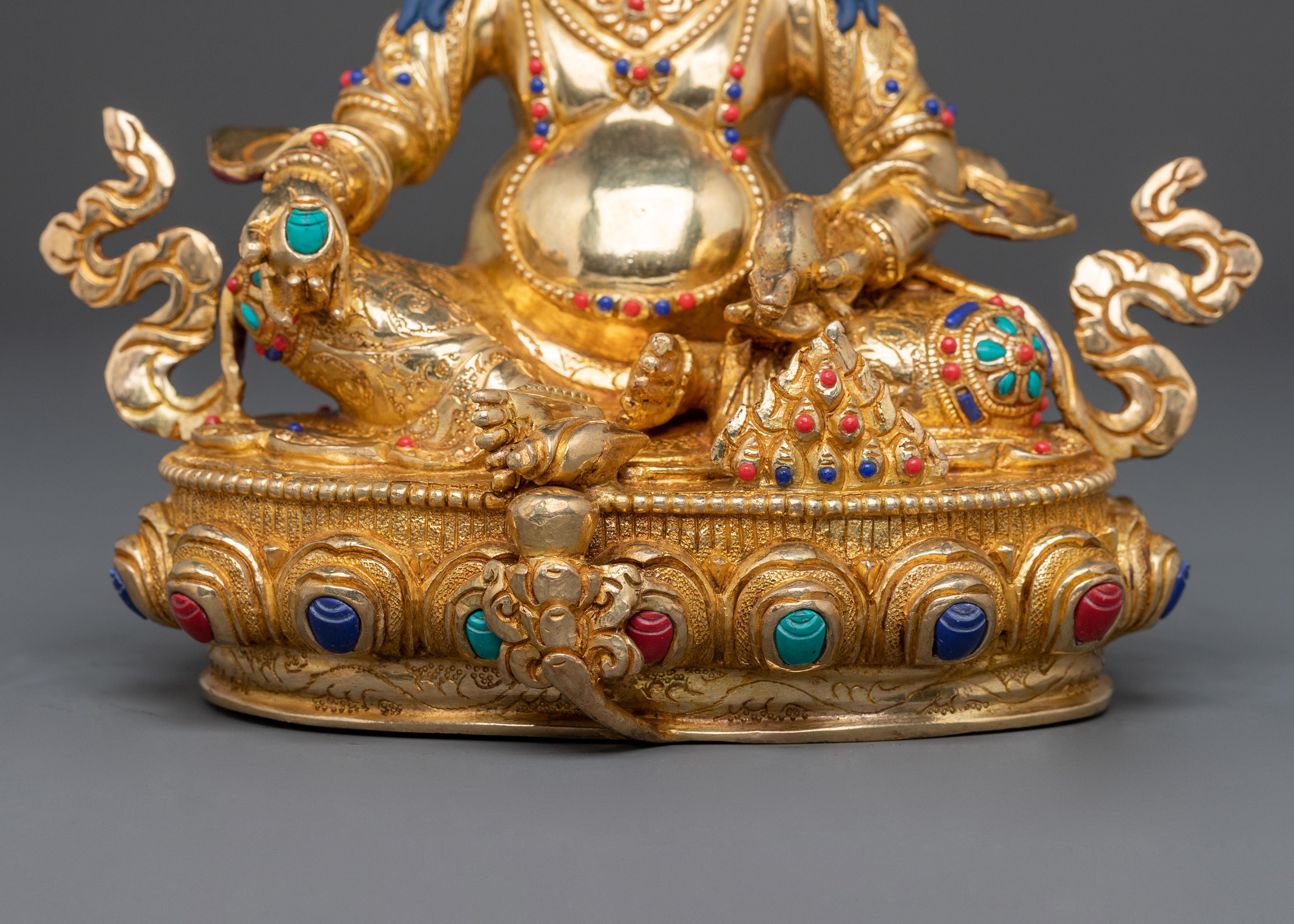 Dzambhala Yellow Wealth Deity Statue