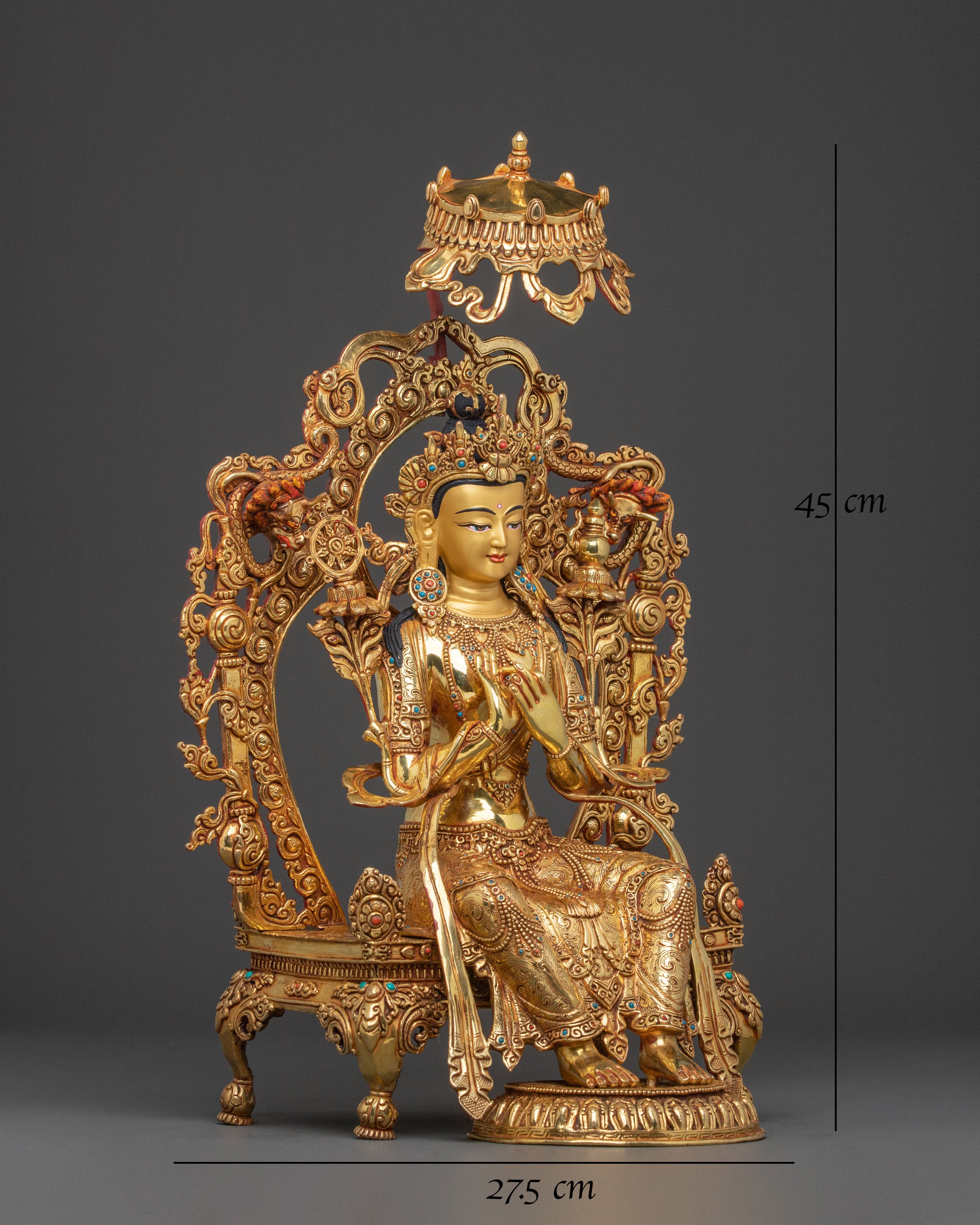 Maitreya Buddha Sacred Altar Statue | Home Decor