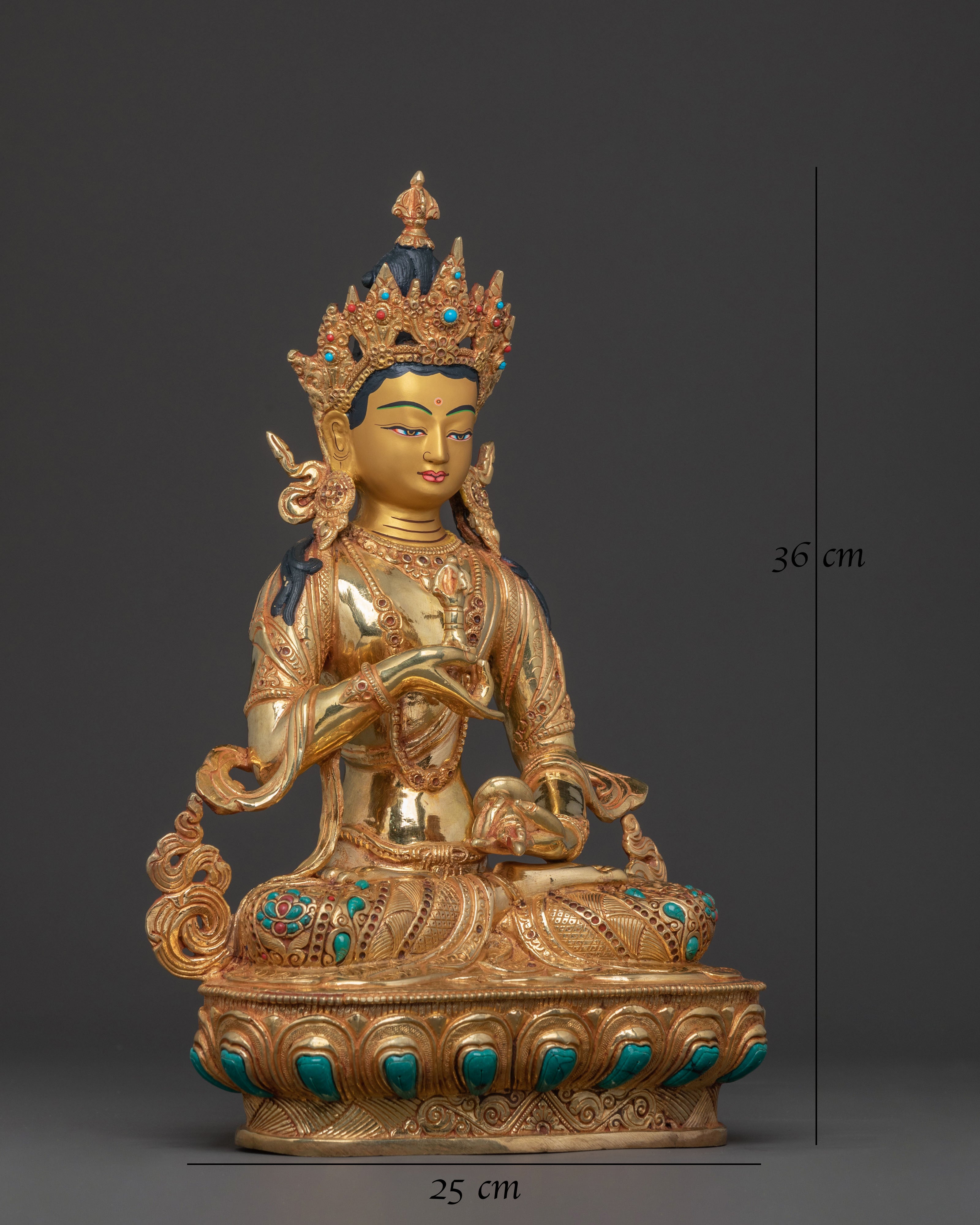 Vajrasattva Spiritual Statue for Altar Home Decor