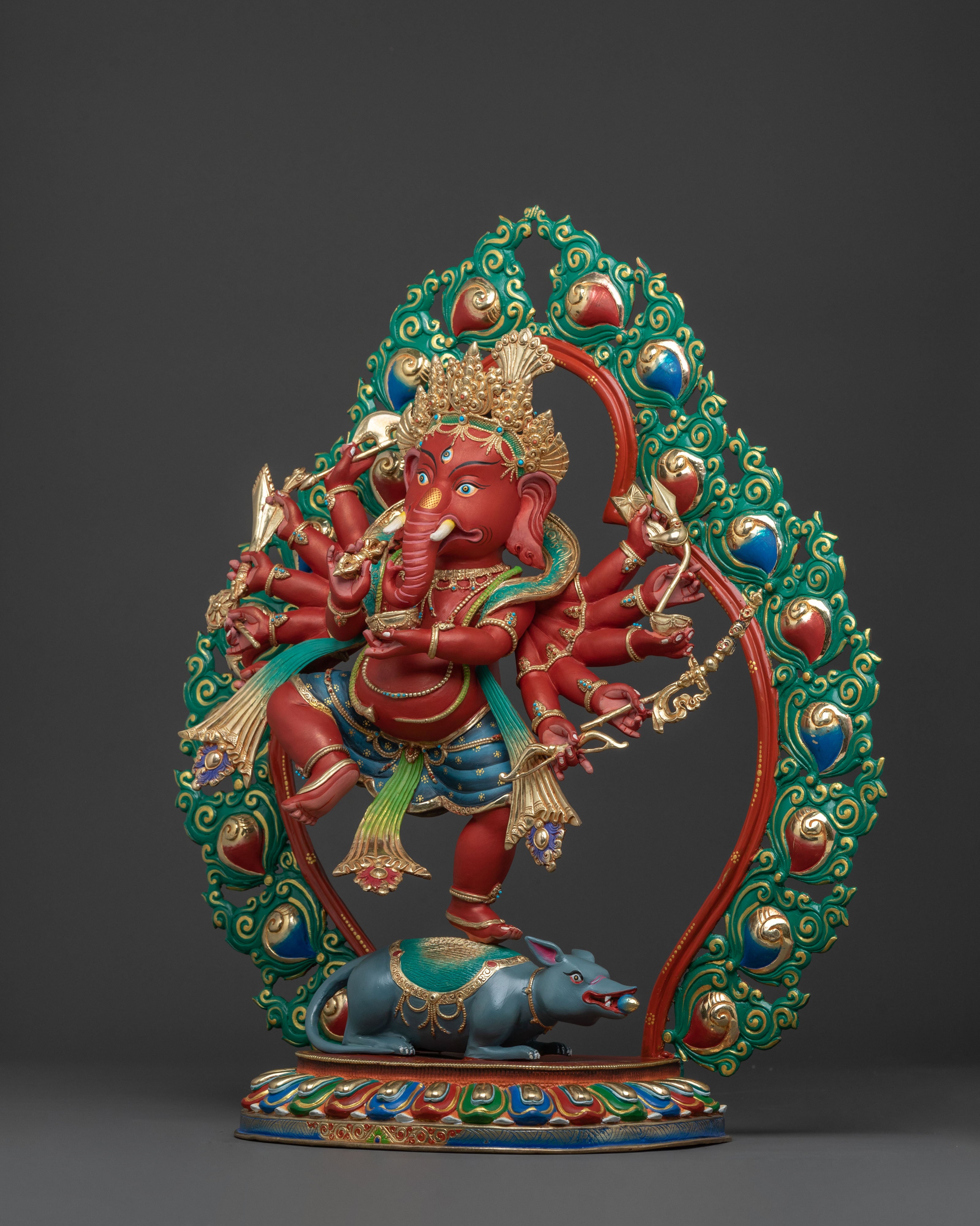 Handcrafted Ganesh God Statue | Altar Home Decor