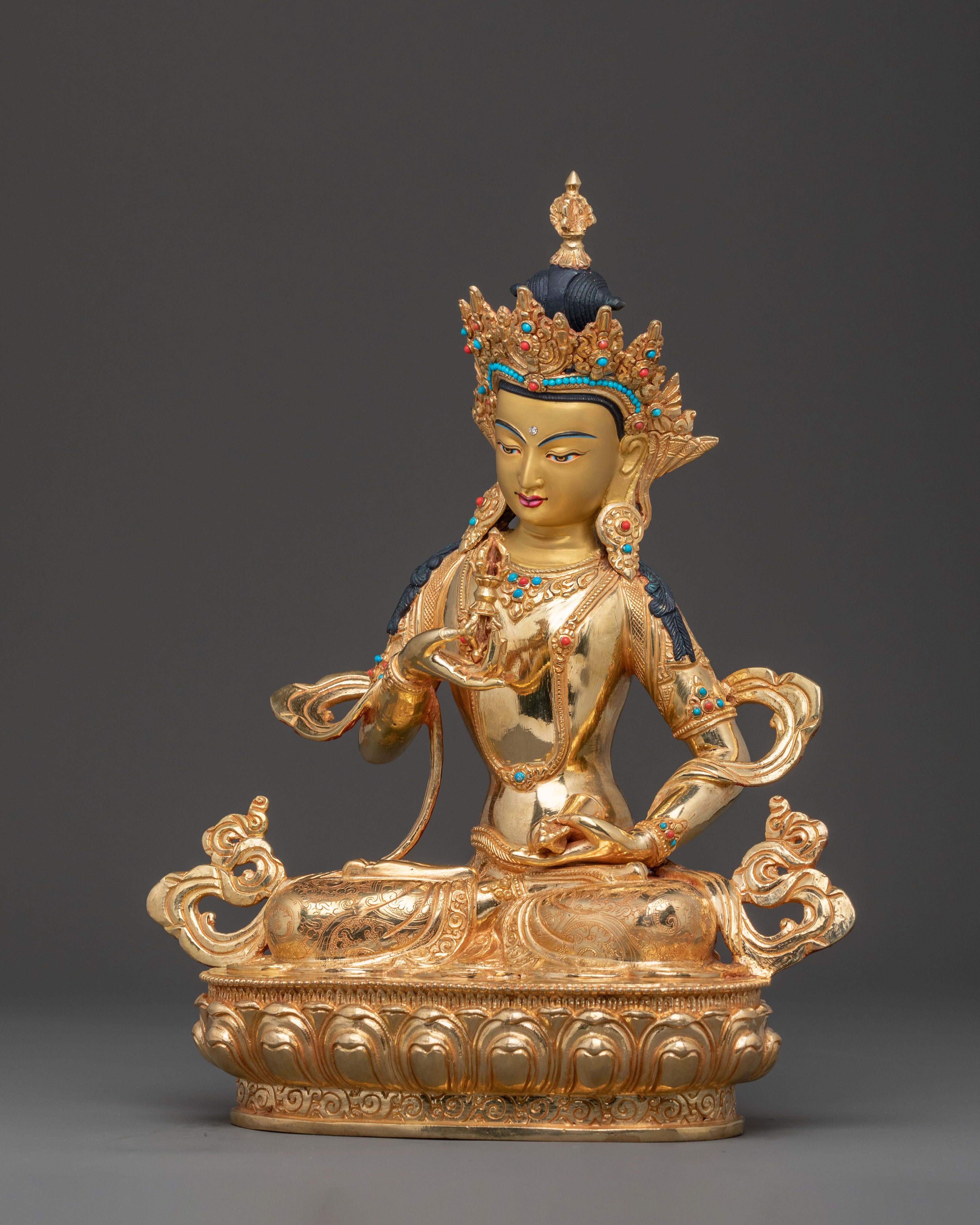 Handcrafted Vajrasattva Statue | Sacred Protector