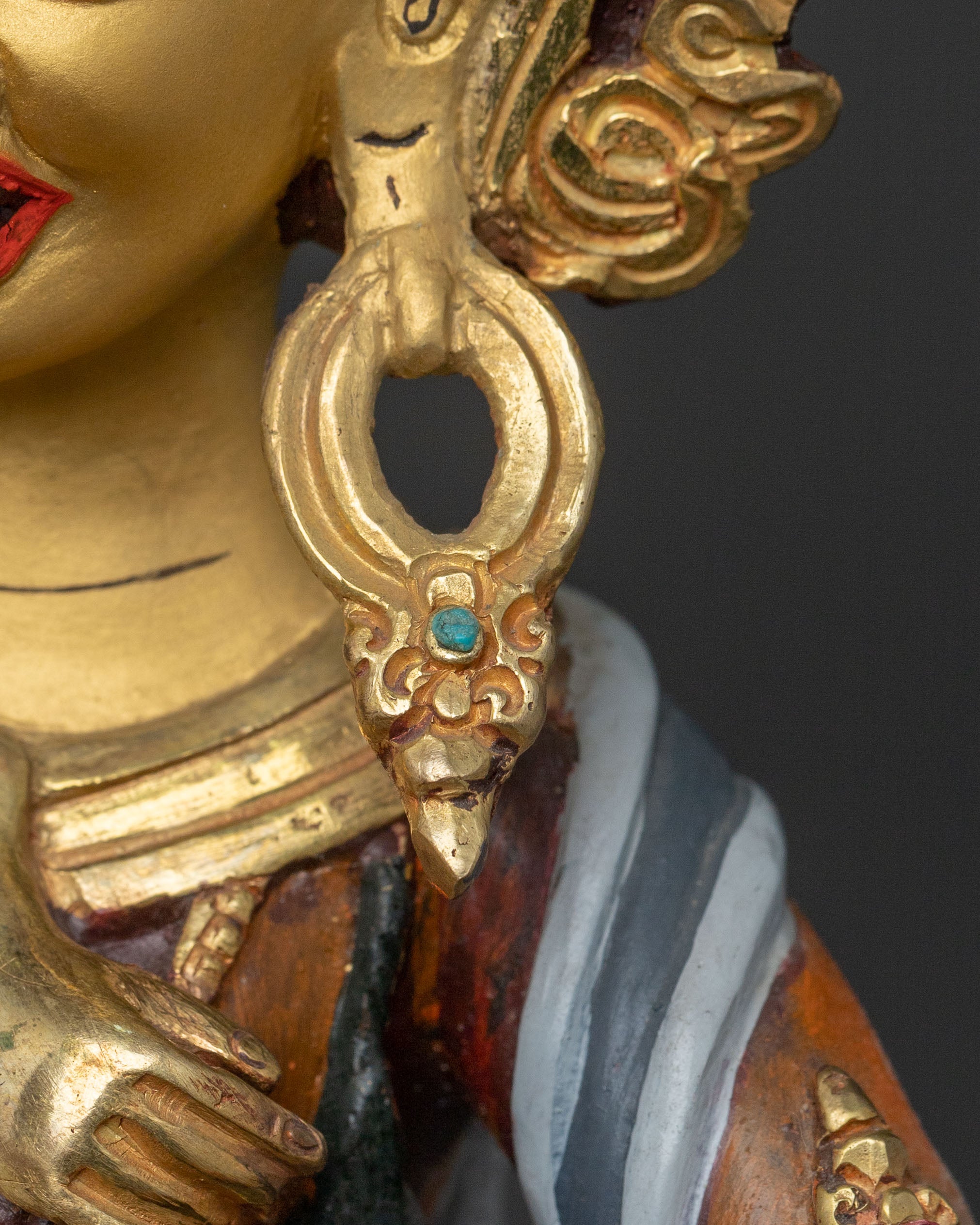 Troma Nagmo Fierce Statue | Black Wrathful Mother