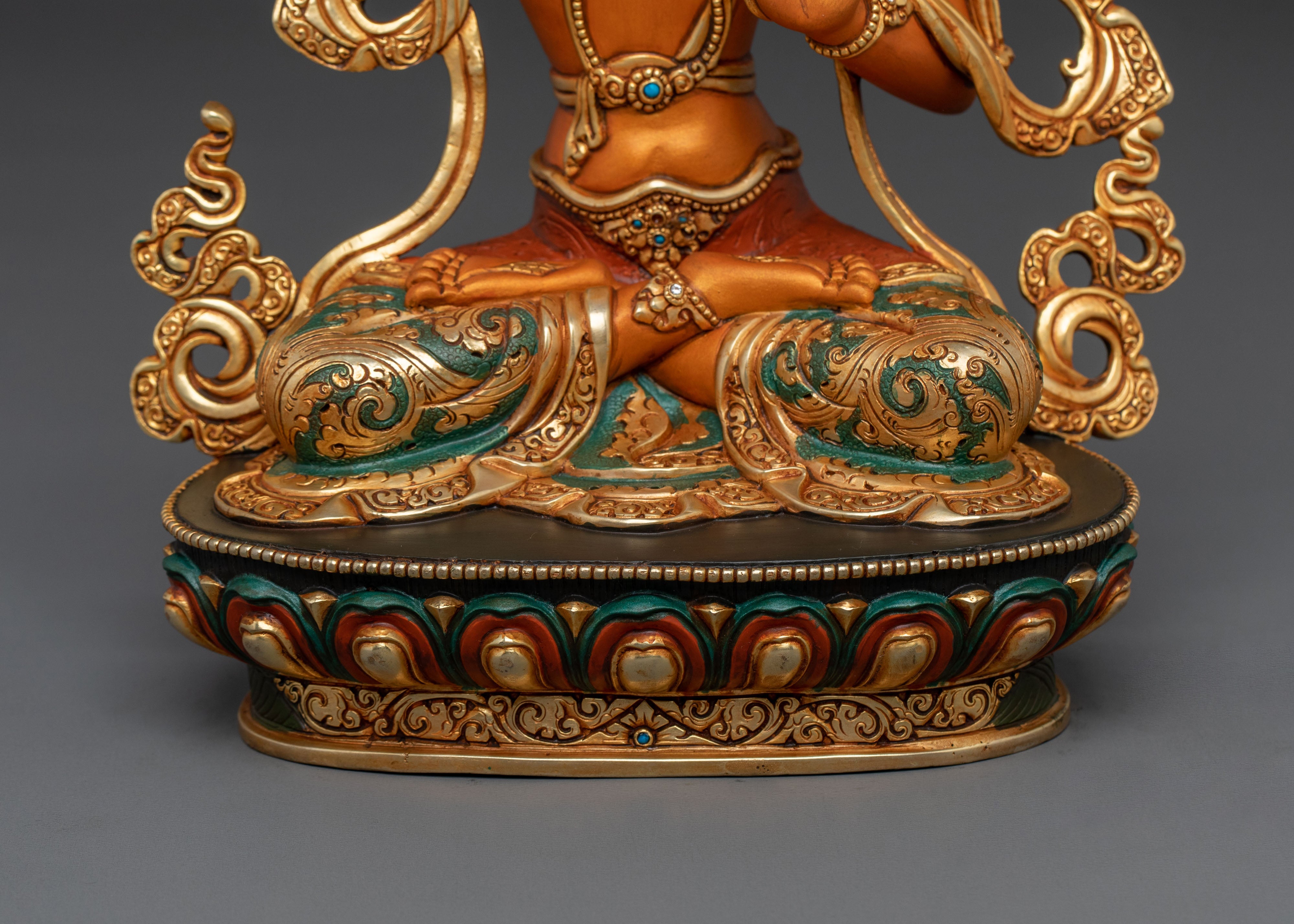 Manjushri Wisdom Statue | Himalayan Buddhist Deity