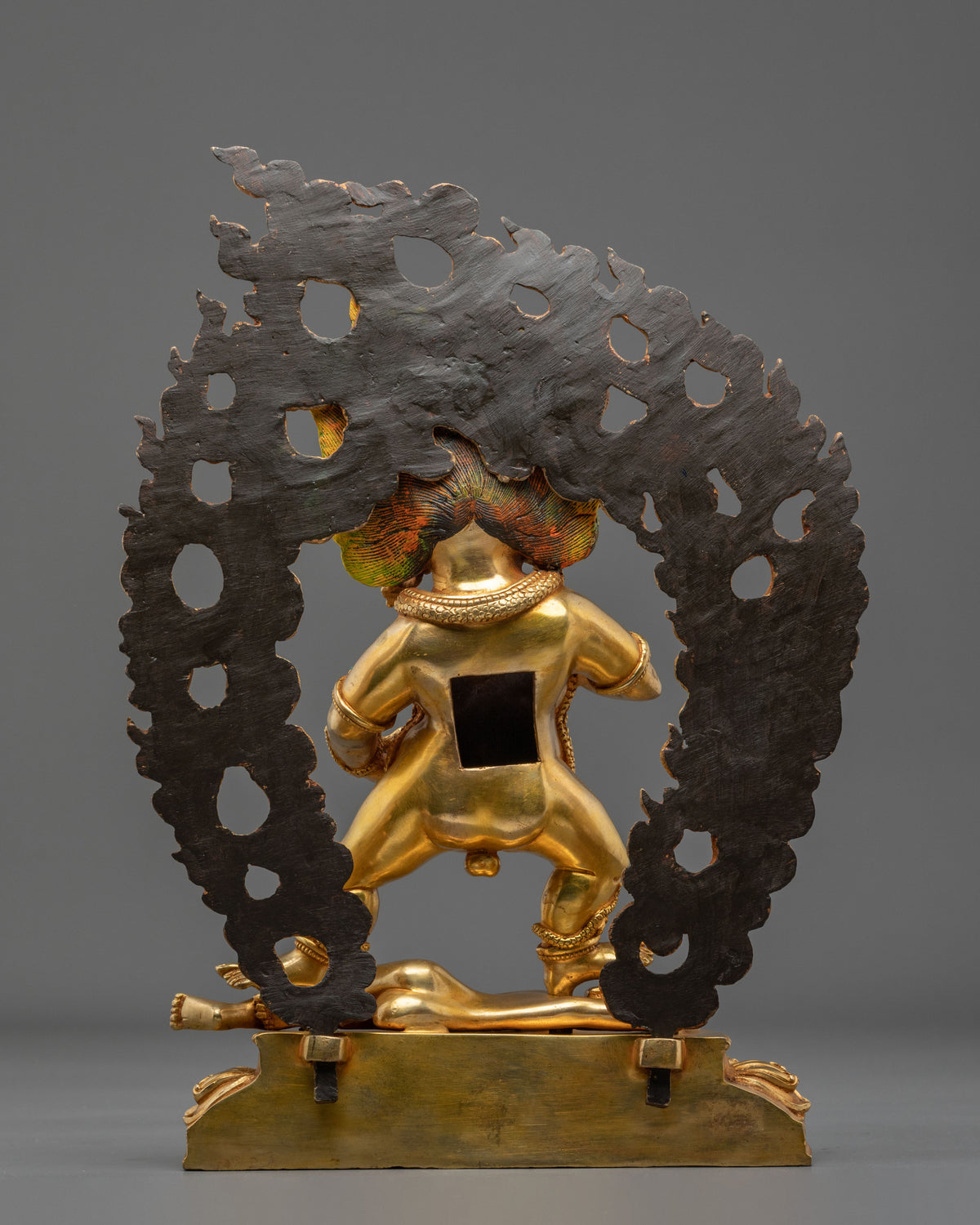 Black Dzambhala Statue | Tibetan Buddhist Protector