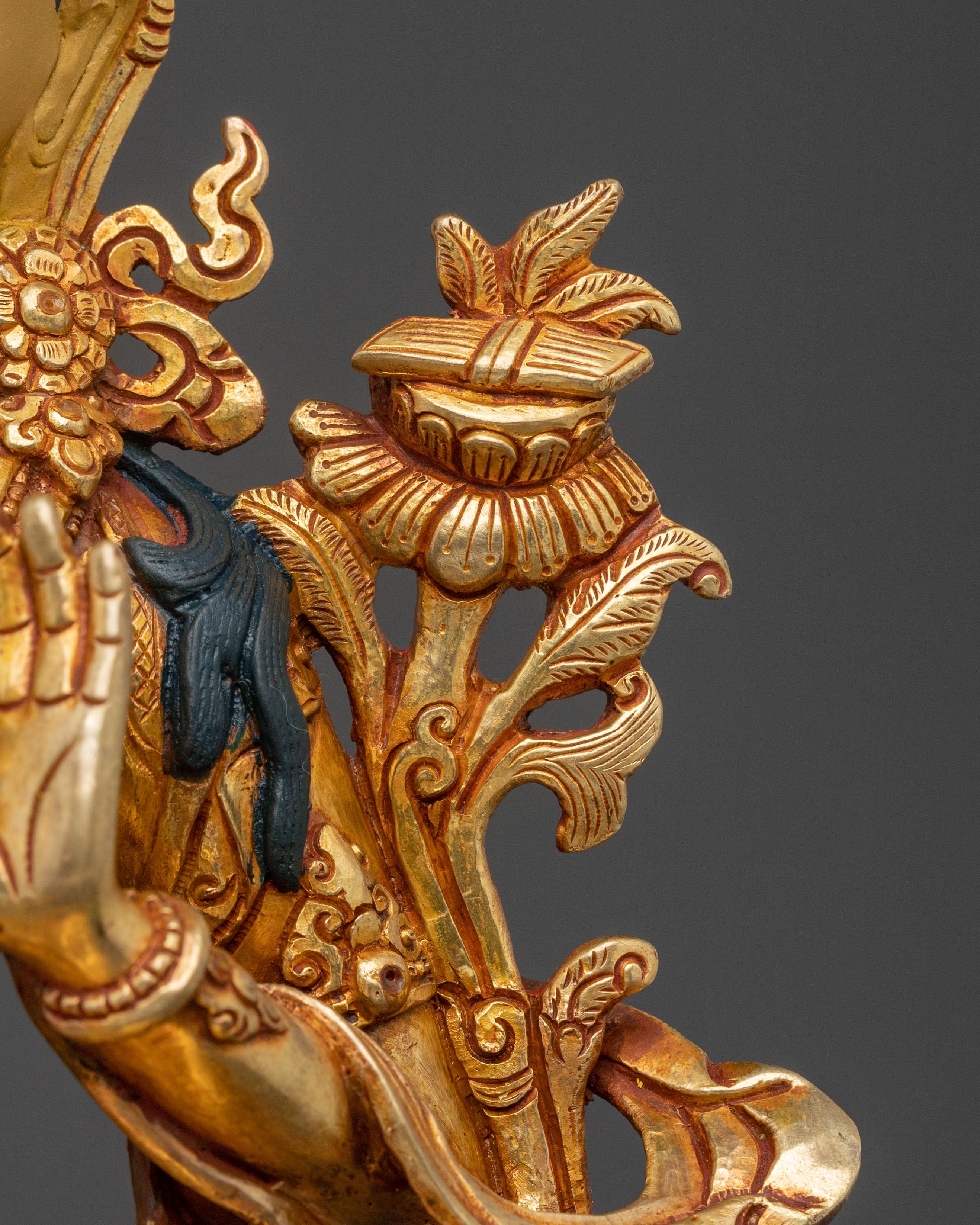 Manjushri Statue: Embodiment of Wisdom