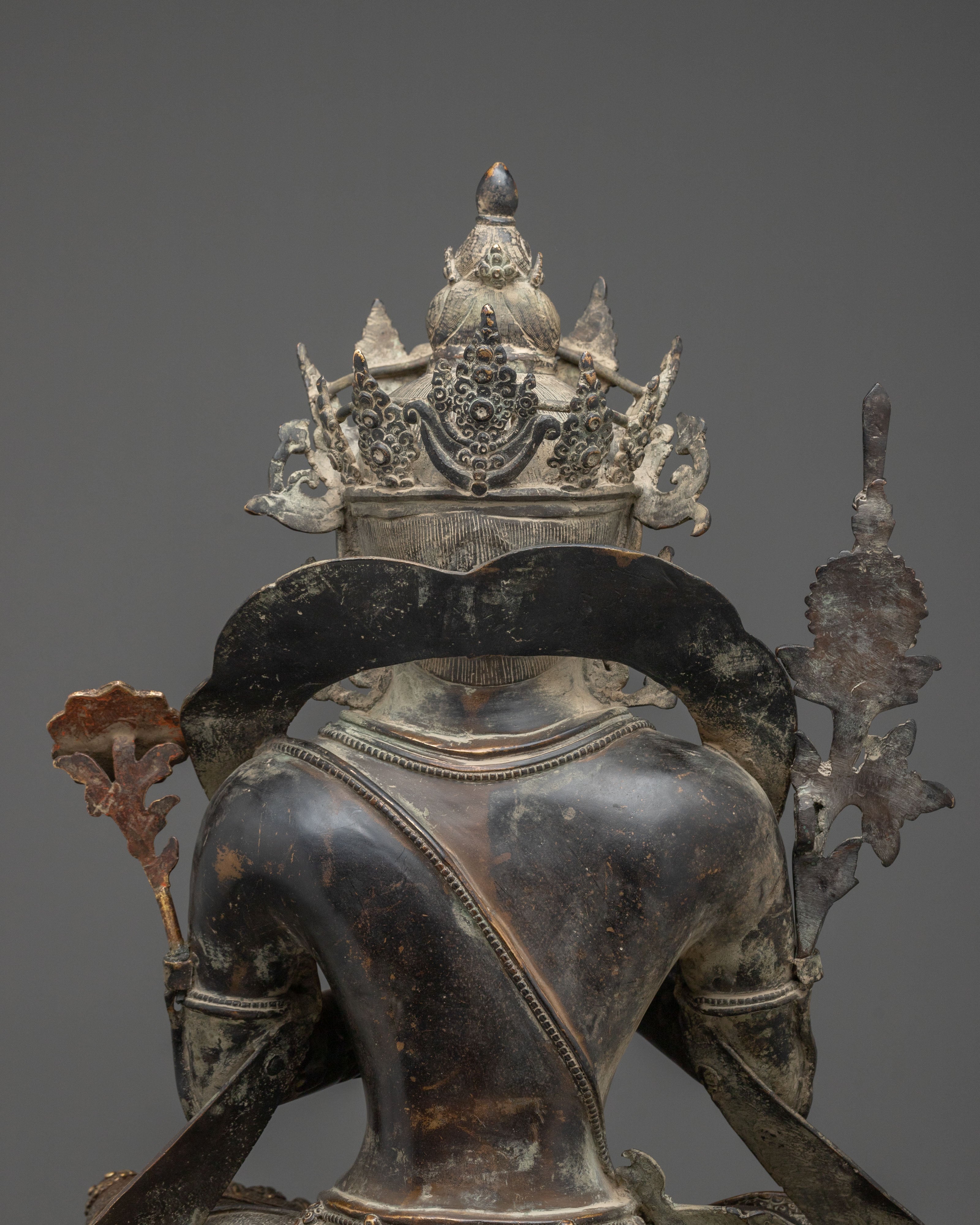 Tibetan Tikshna Manjushri Sacred Statue: Destroyer of Ignorance