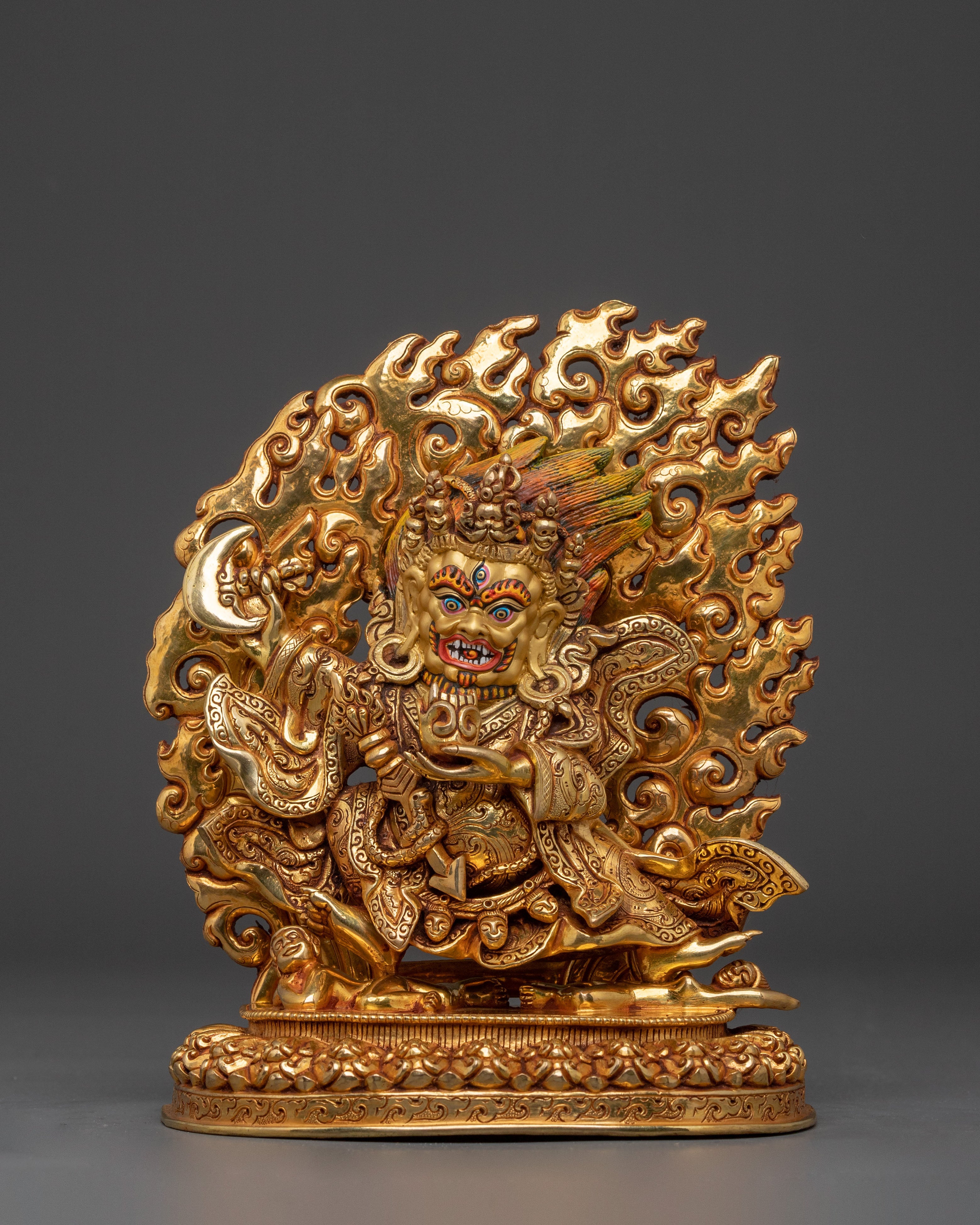 Mahakala Bernakchen Statue 