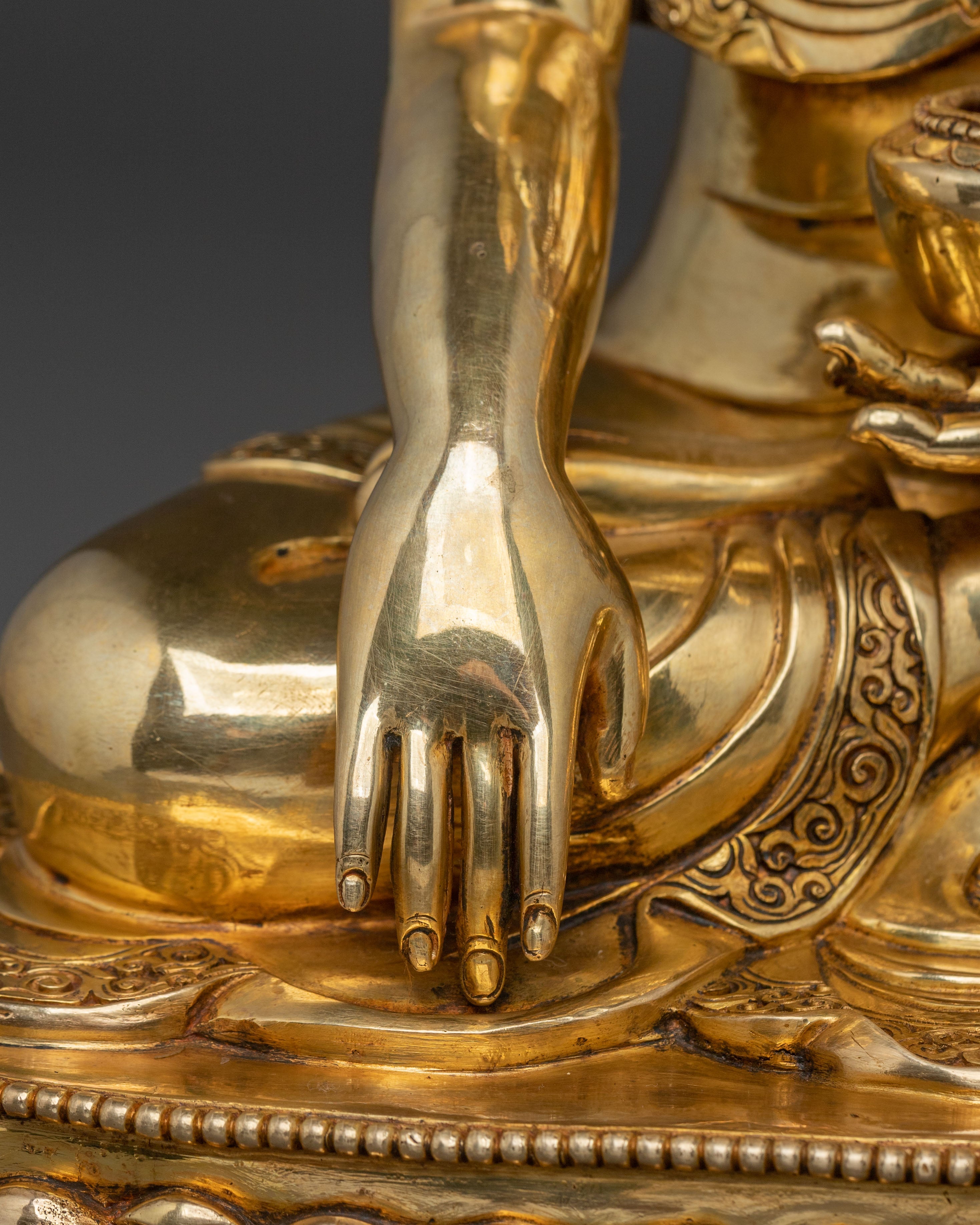 Himalayan Shakyamuni Buddha Buddhist Statue