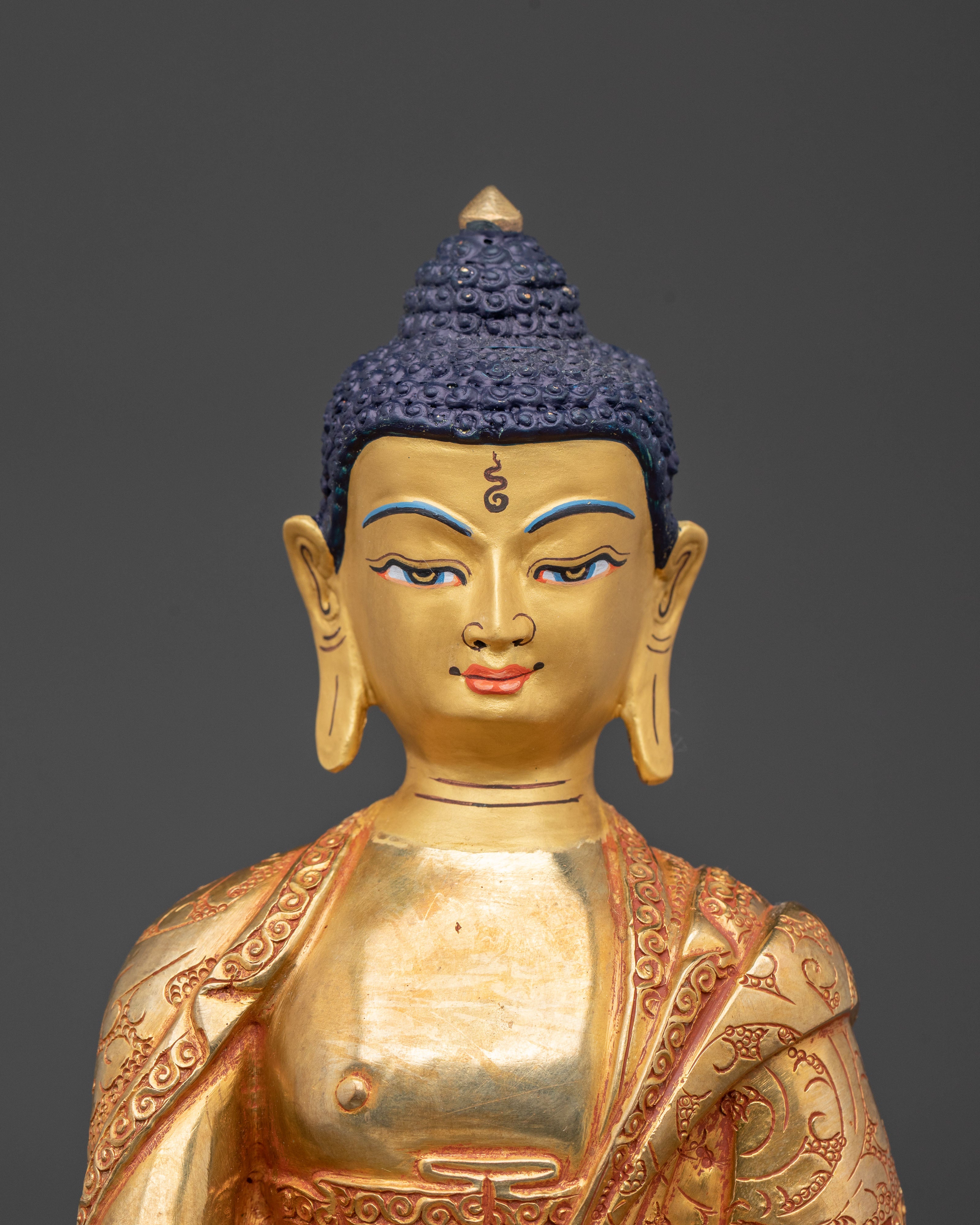 A Radiant Boundless Compassion Amitabha Buddha Statue