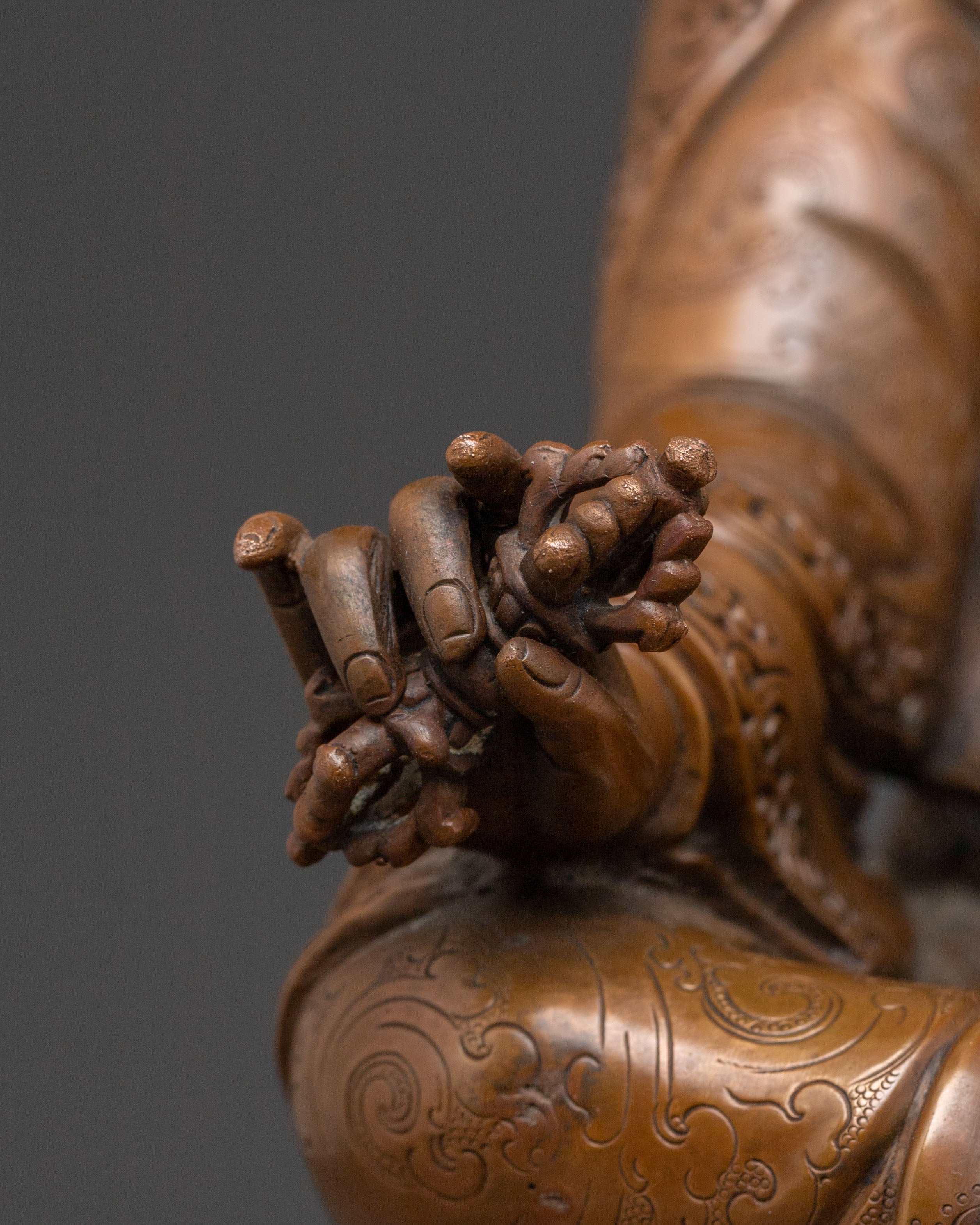 Guru Rinpoche Altar Sculpture | Spiritual Decor