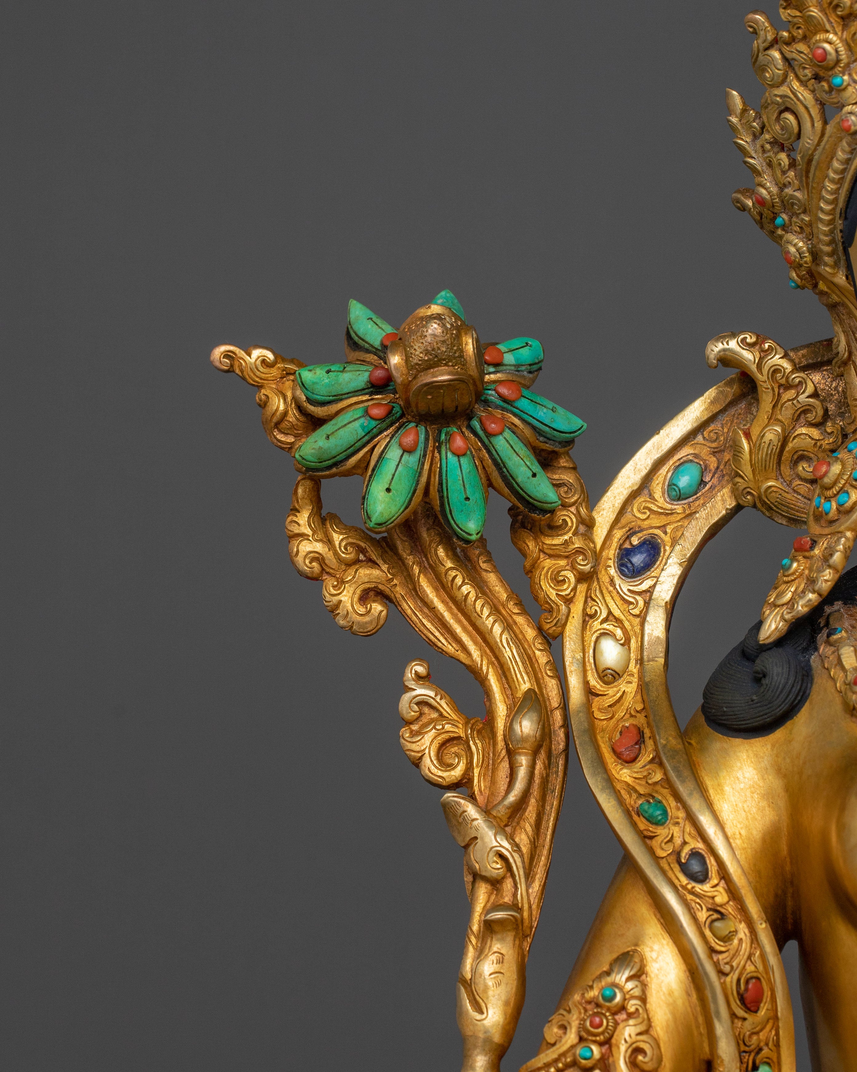 Sacred Goddess Green Tara Statue | Symbol of Compassion